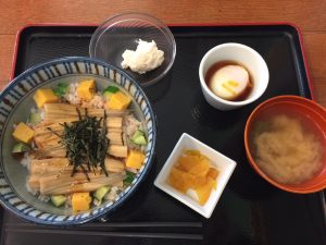 里山食堂の穴子丼