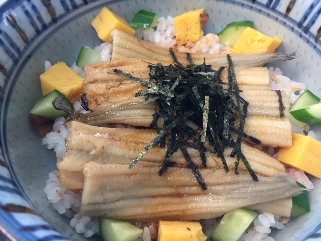 里山食堂の穴子丼