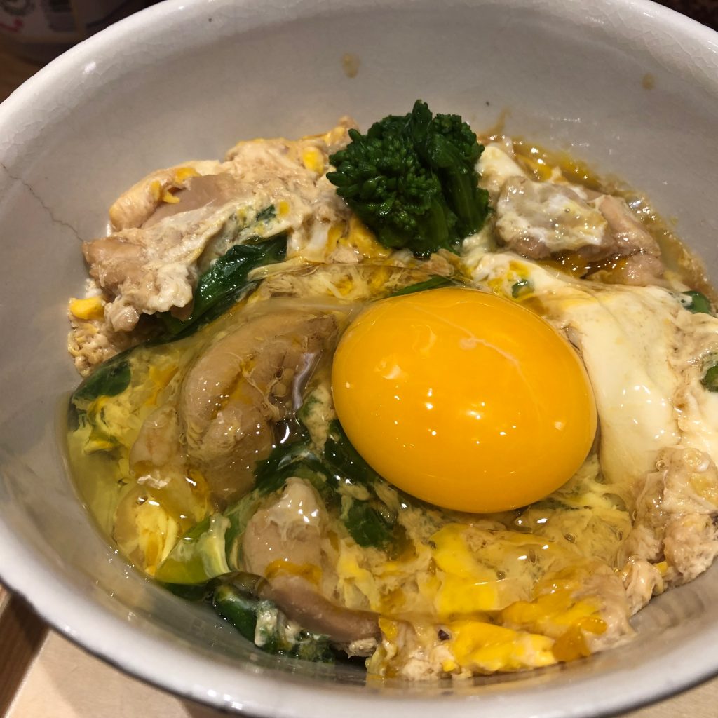 春の親子丼