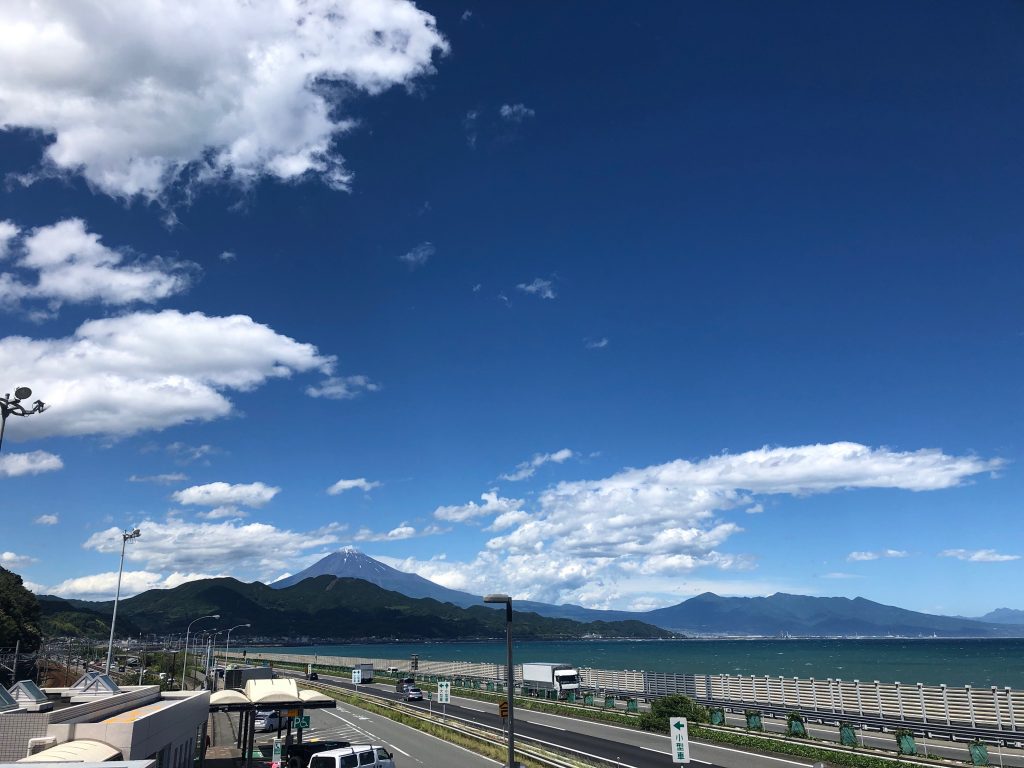 由比PAからの富士山