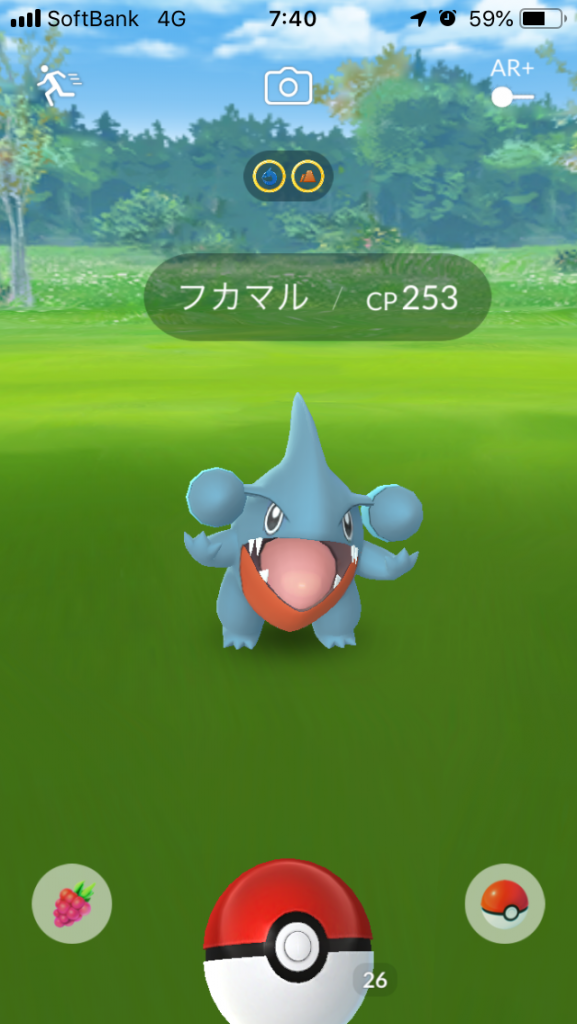 Pokemon GO フカマル