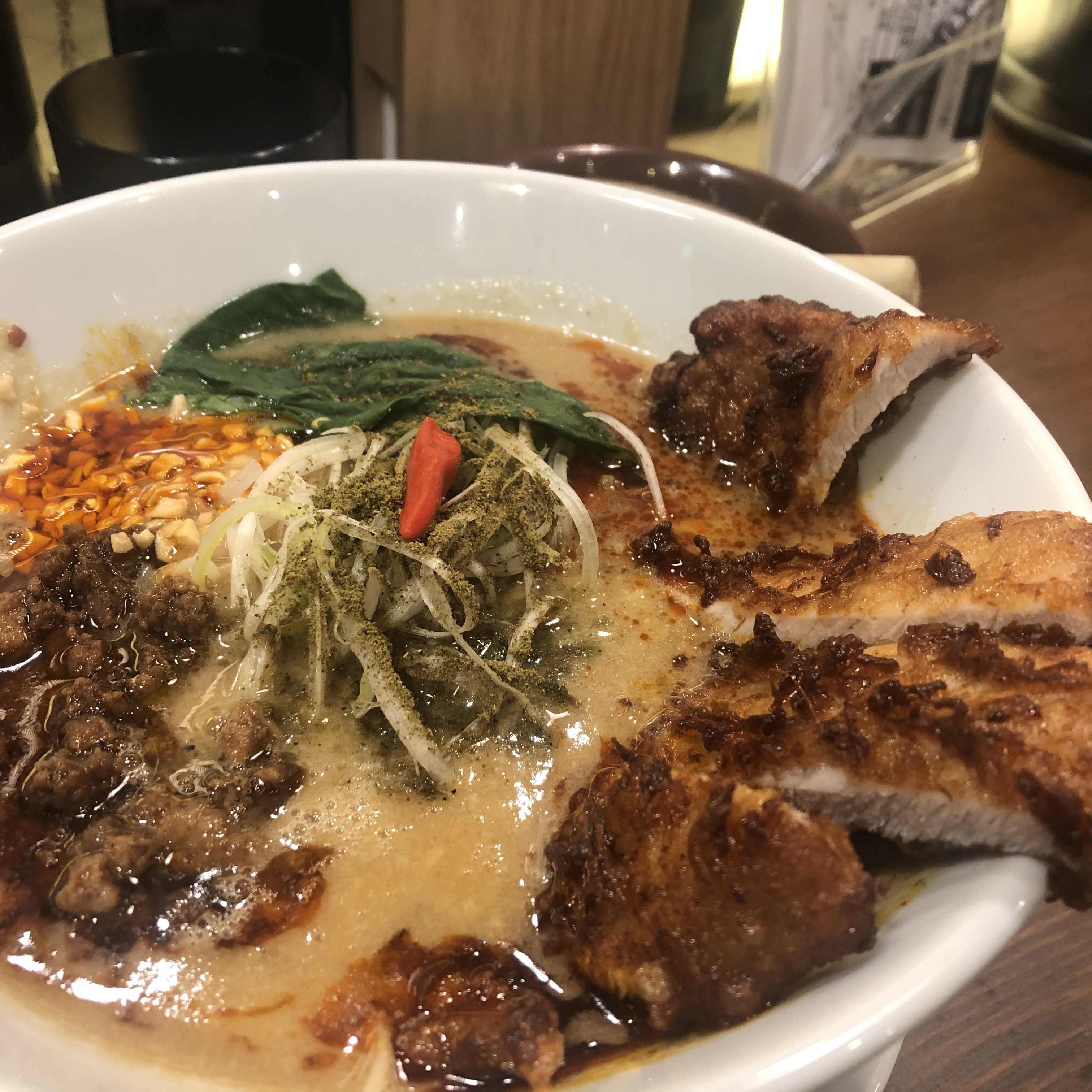 白胡麻 パイコー担々麺