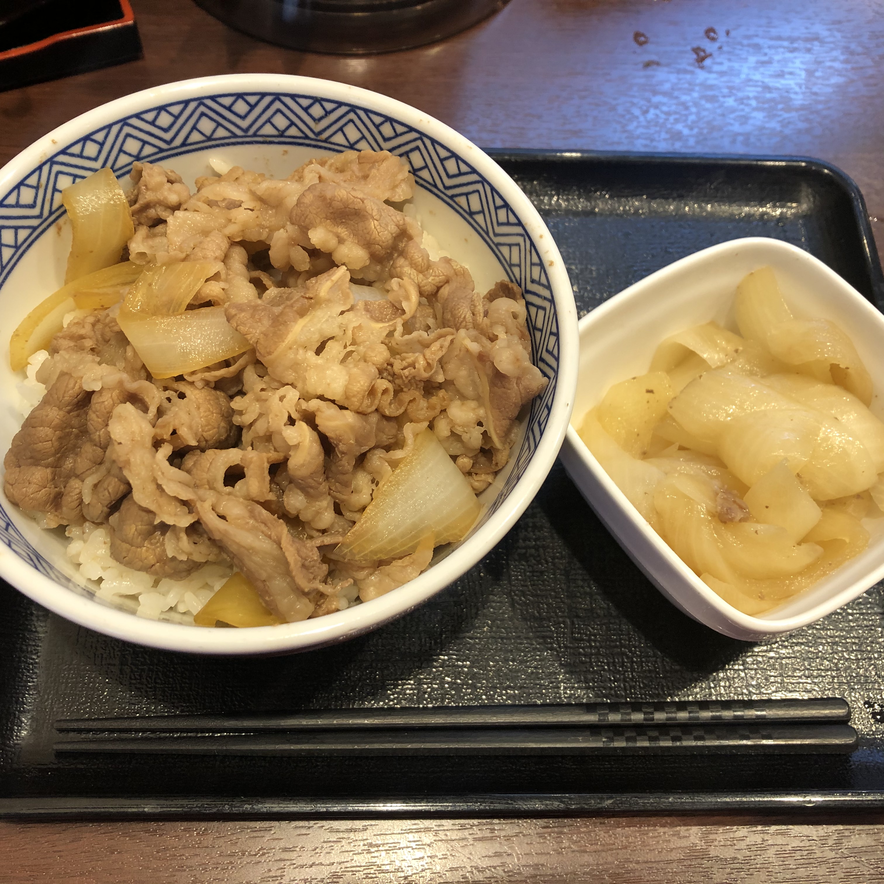 吉野家　ネギだく牛丼