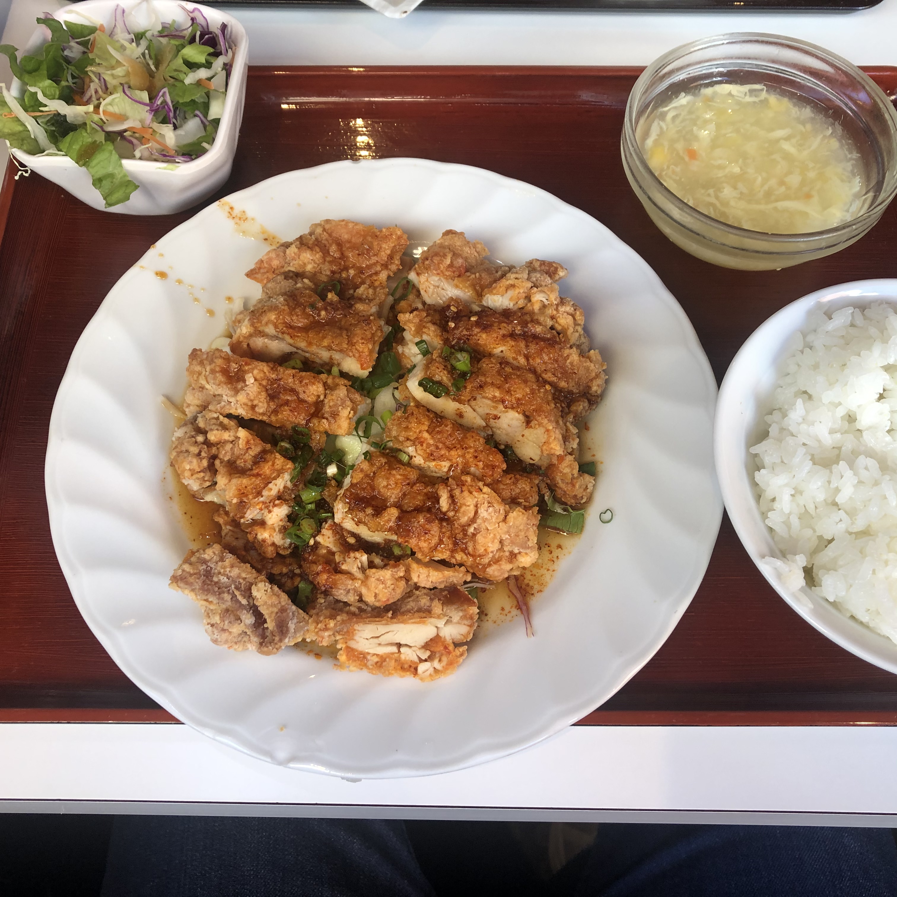 京華茶寮　油淋鶏　ユーリンチー