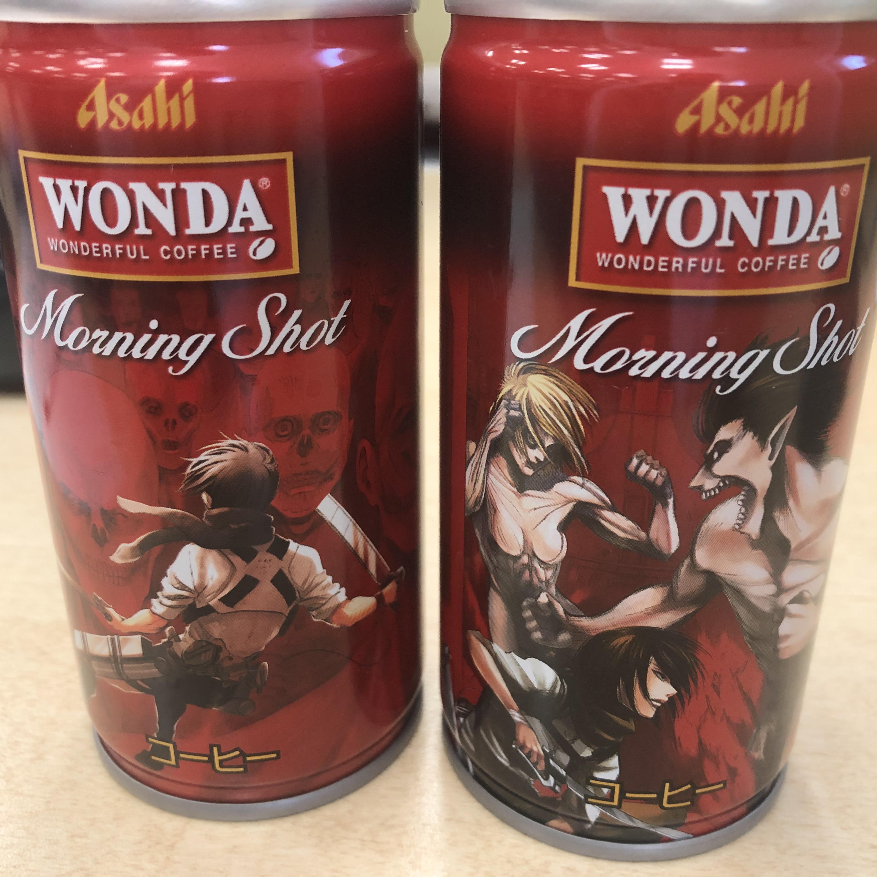 WANDA進撃の巨人コラボの缶