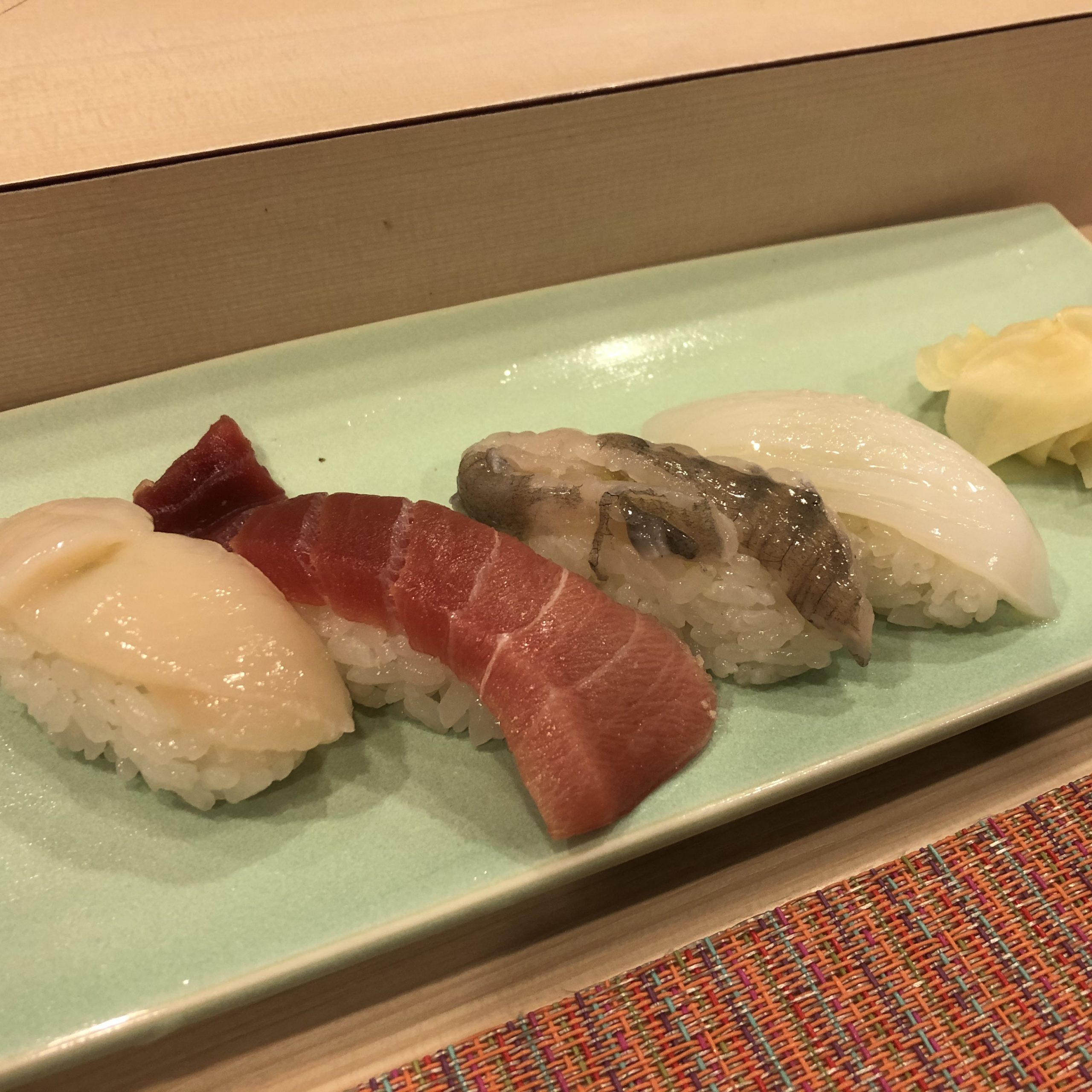 ランチ：かみやまで寿司（2021/4/28）