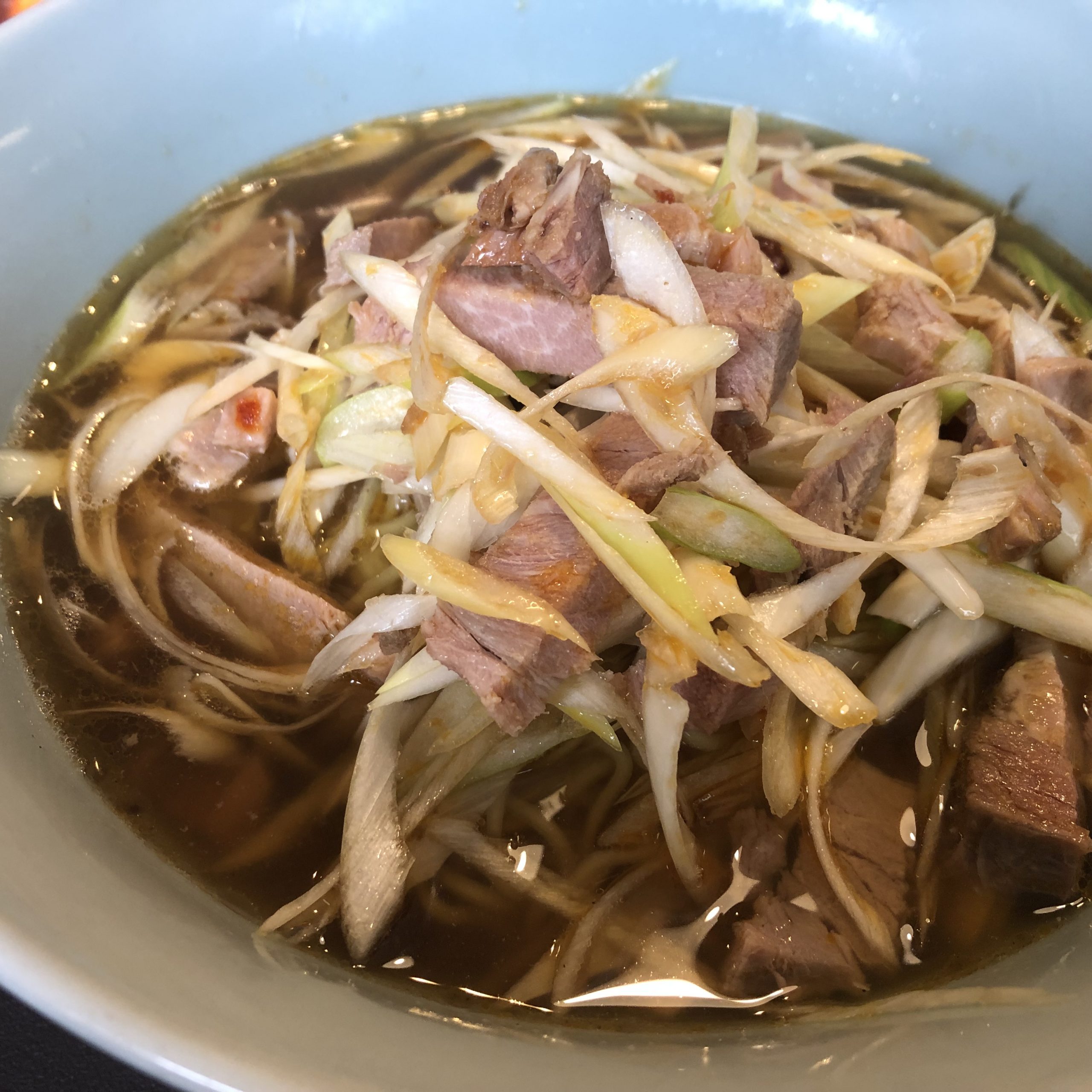 ランチ：ネギチャーシューメン（2021/7/13）