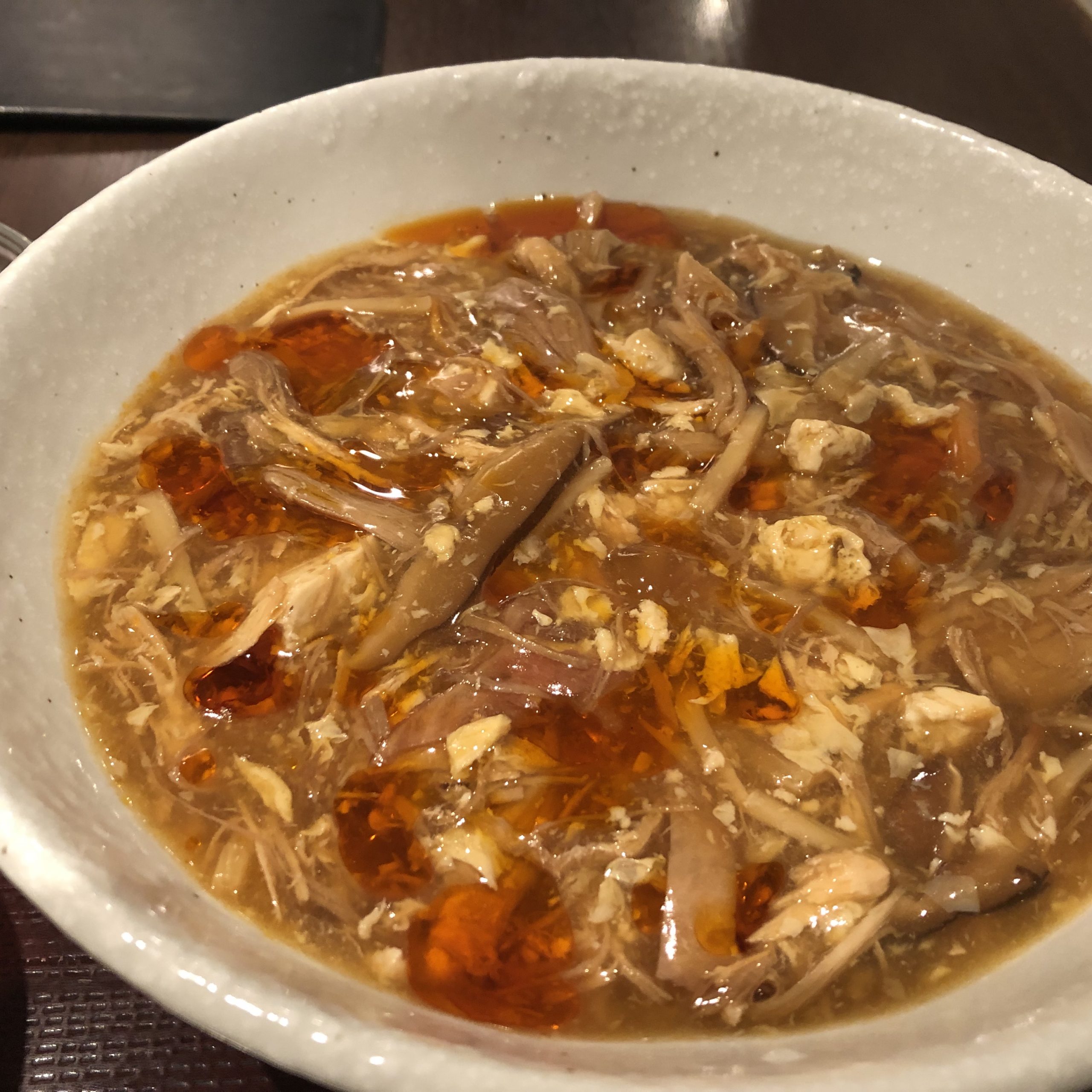ランチ：たけくまの酸辣湯麺（2021/9/6）