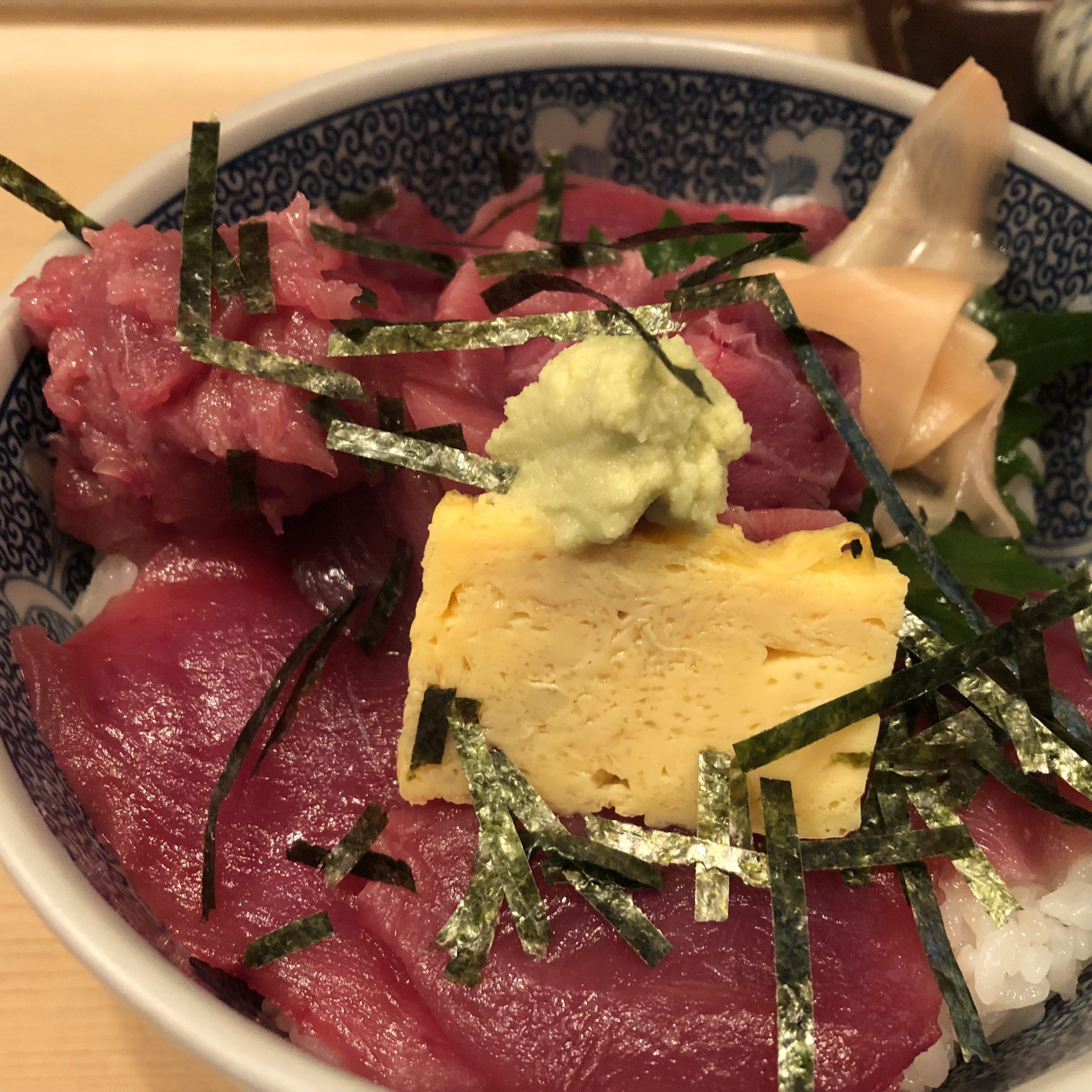 ランチ：和知の鉄火丼（2021/10/12）