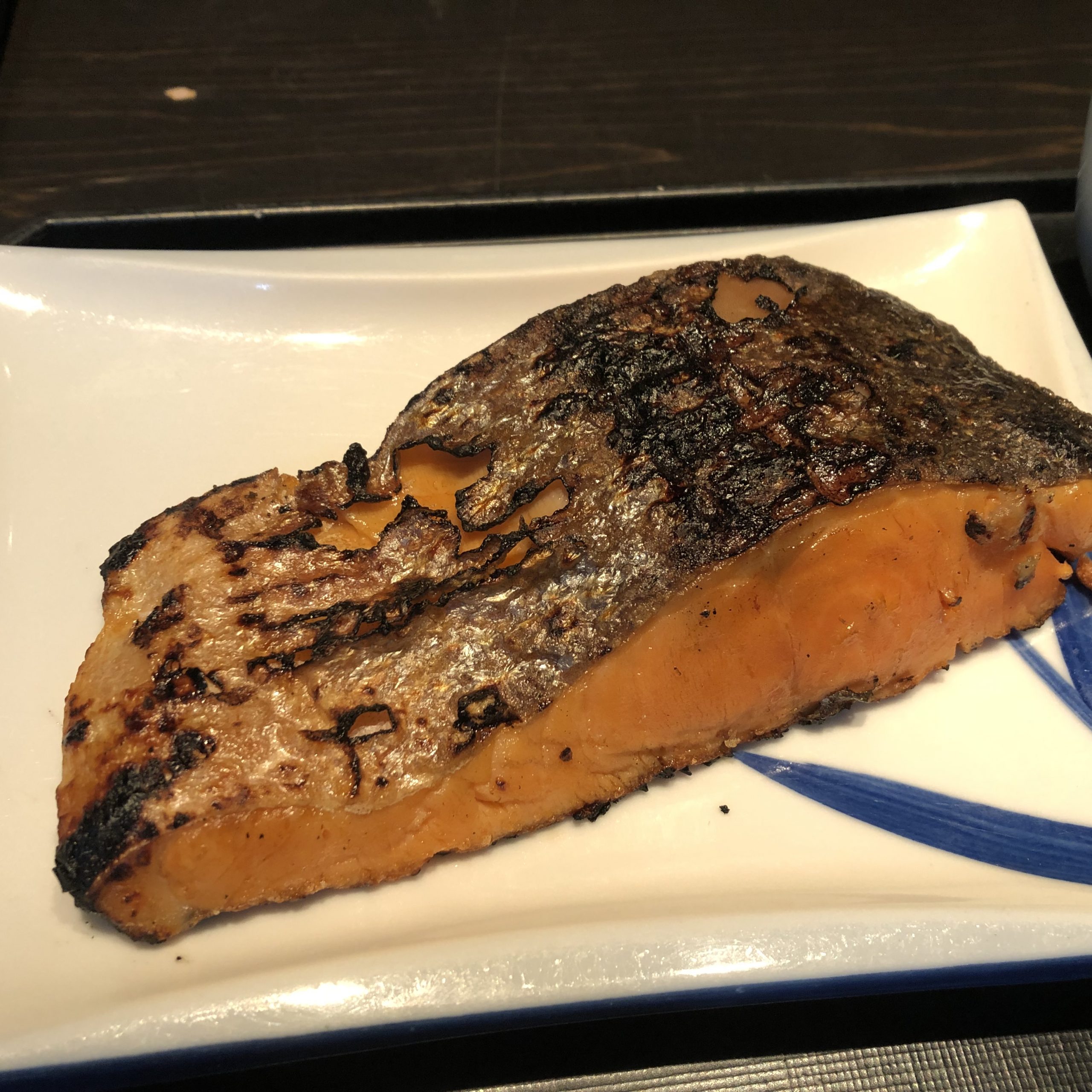 ランチ：黒座暁楼の銀鮭定食（2021/10/21）