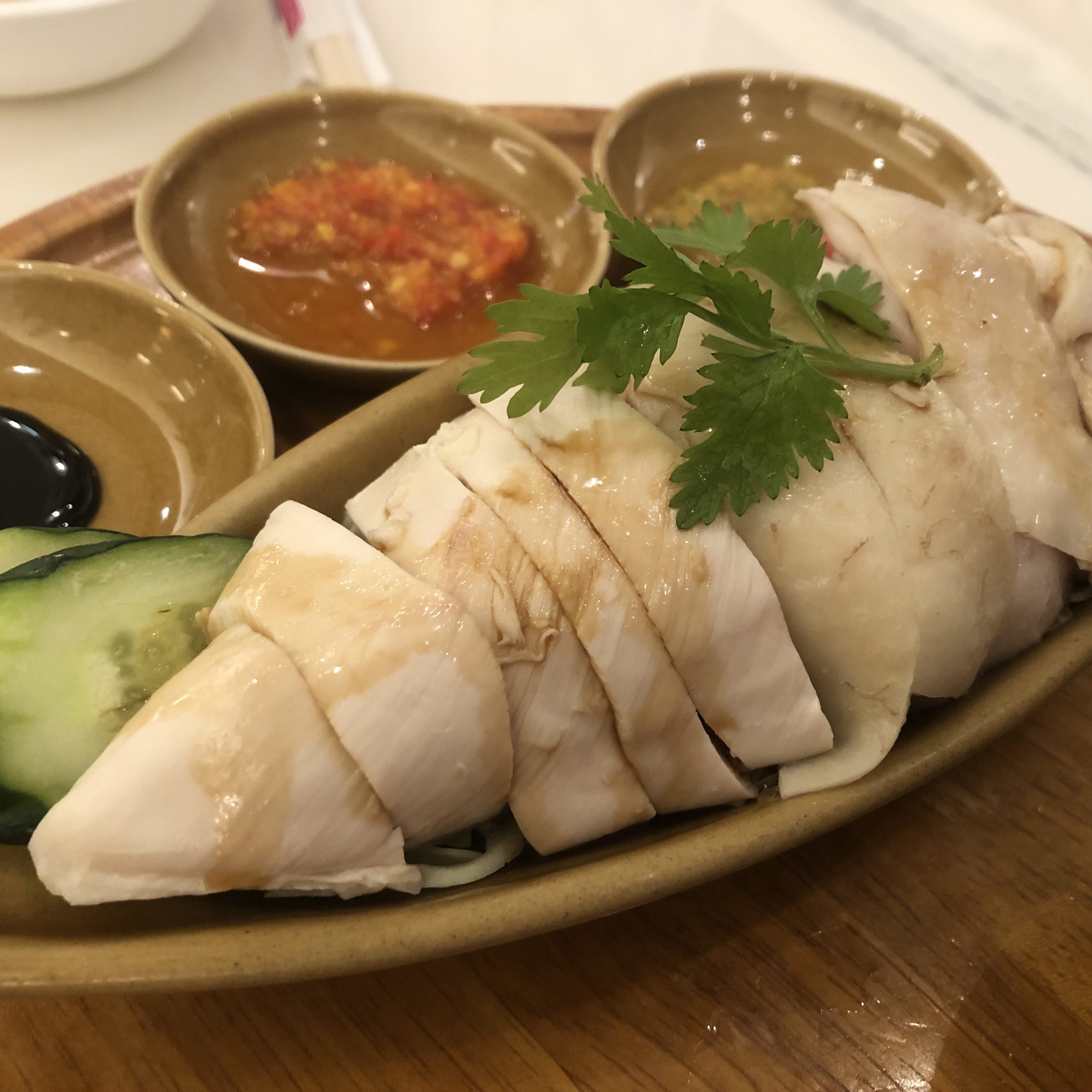 ランチ：シンガポール海南鶏飯（2021/11/15）