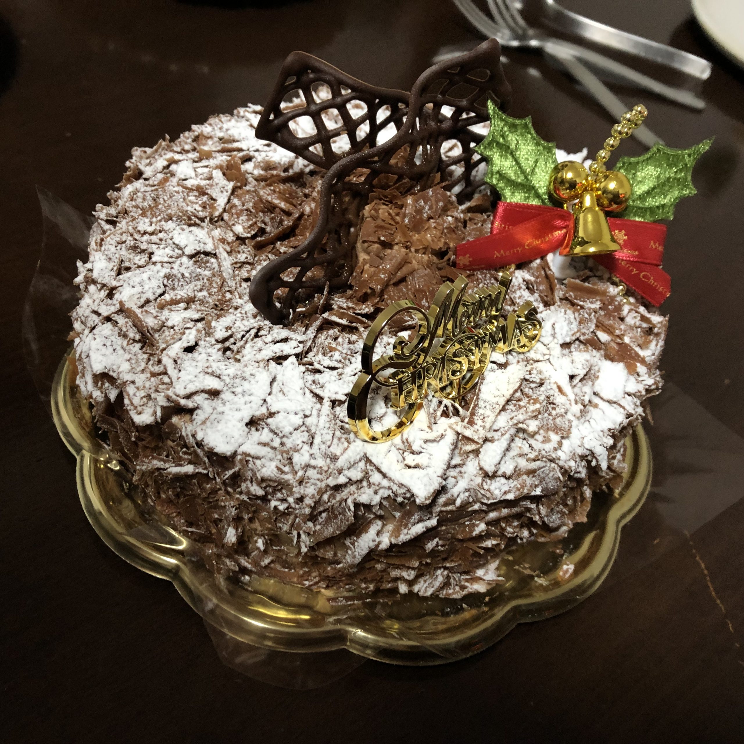 2021年のクリスマスケーキ