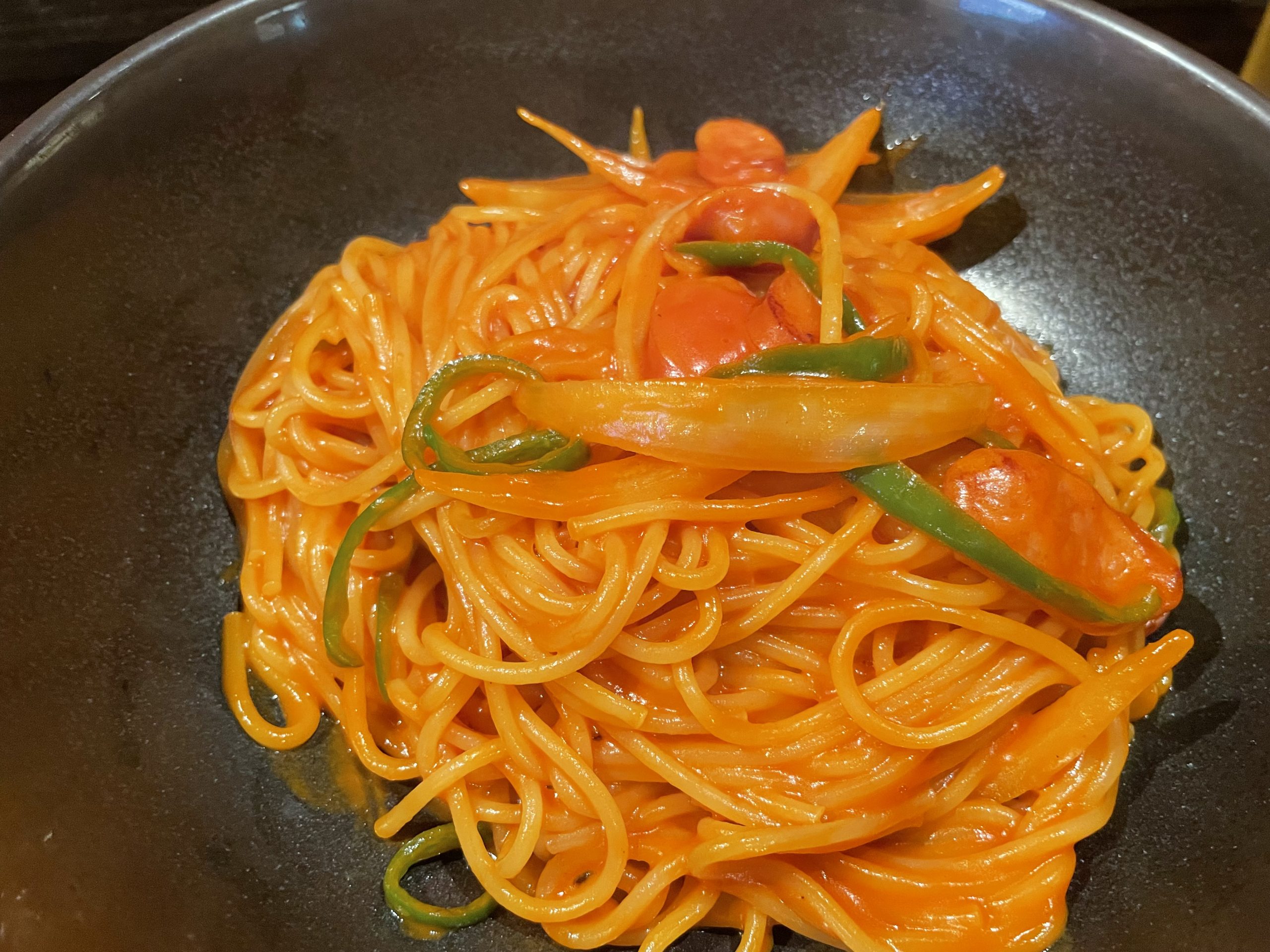 ランチ：ルシェロのナポリタン（2022/1/18）