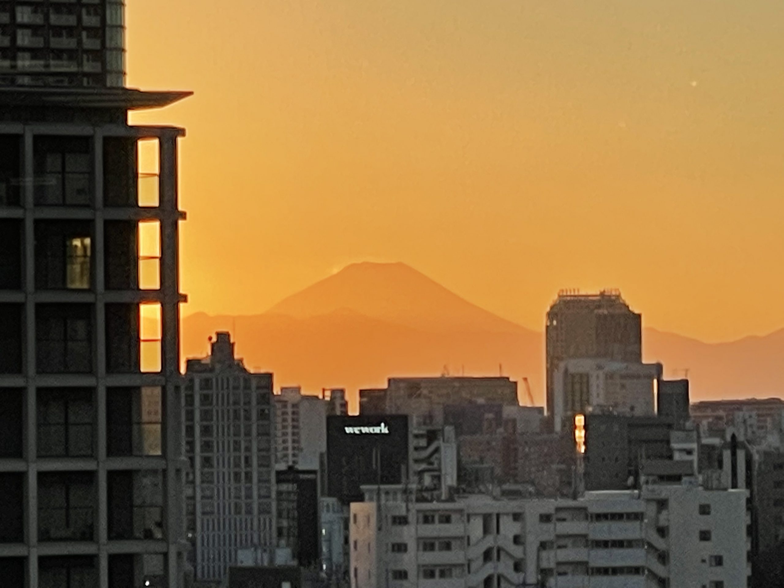 今日の富士山（2022/1/18）