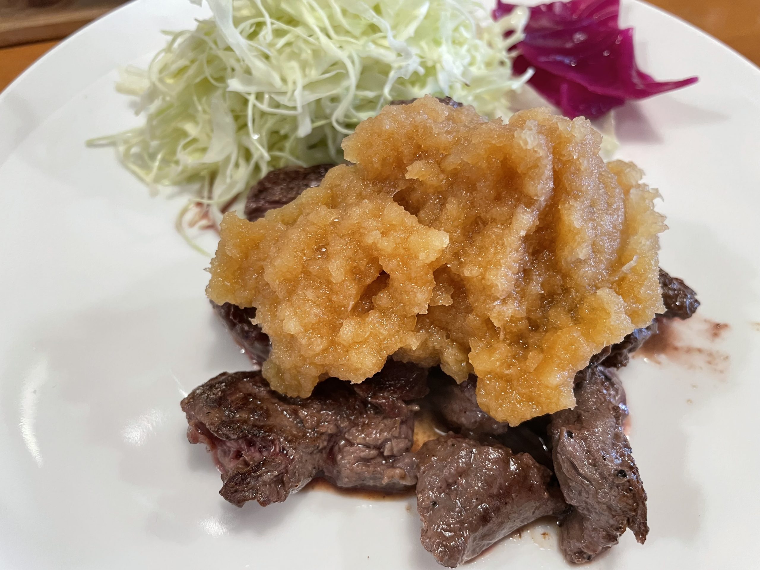 ランチ：スタンドシャン食の牛ハラミステーキセット（2022/3/4）