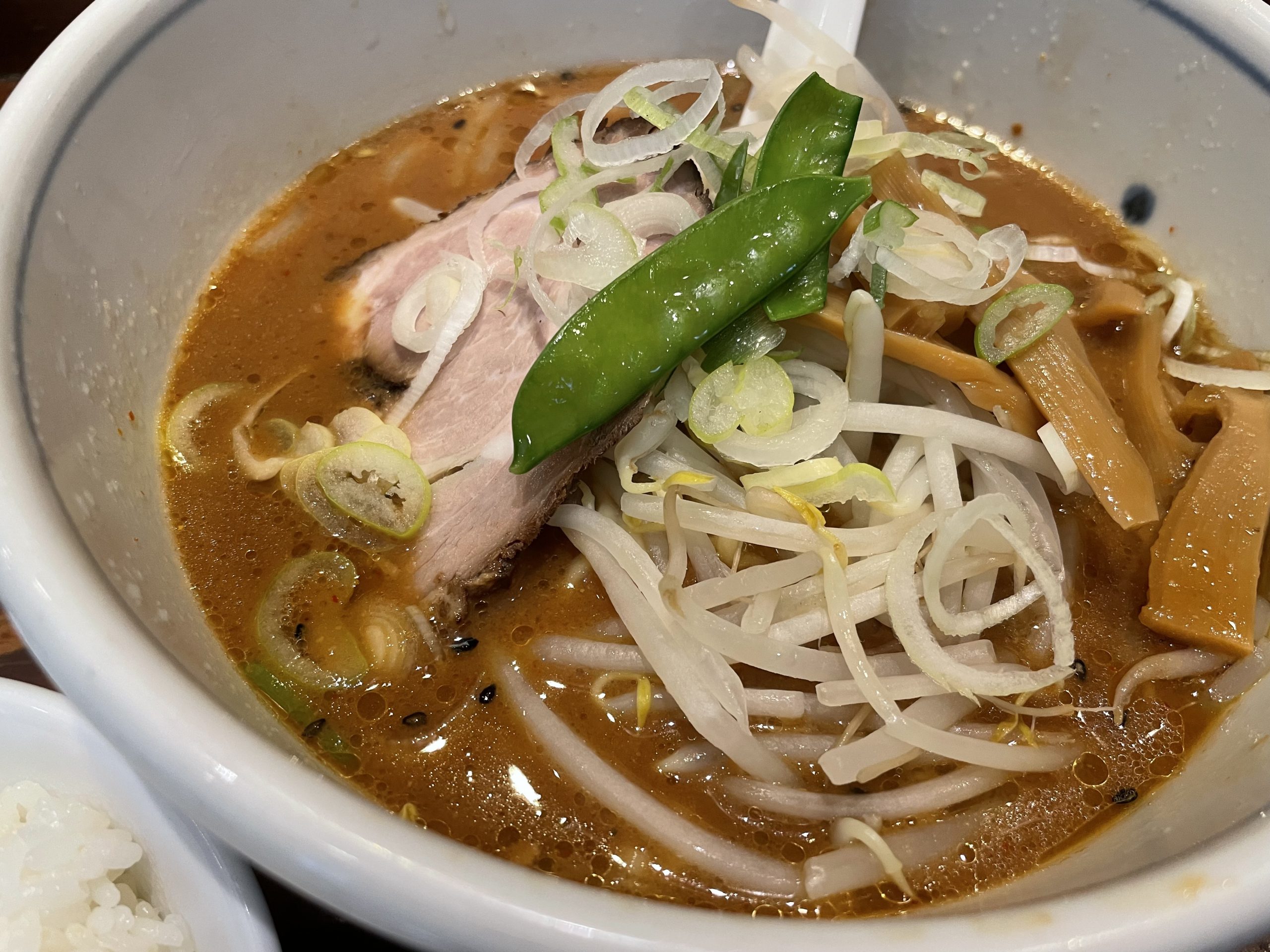 ランチ：一点張の味噌ラーメン（2022/3/7）
