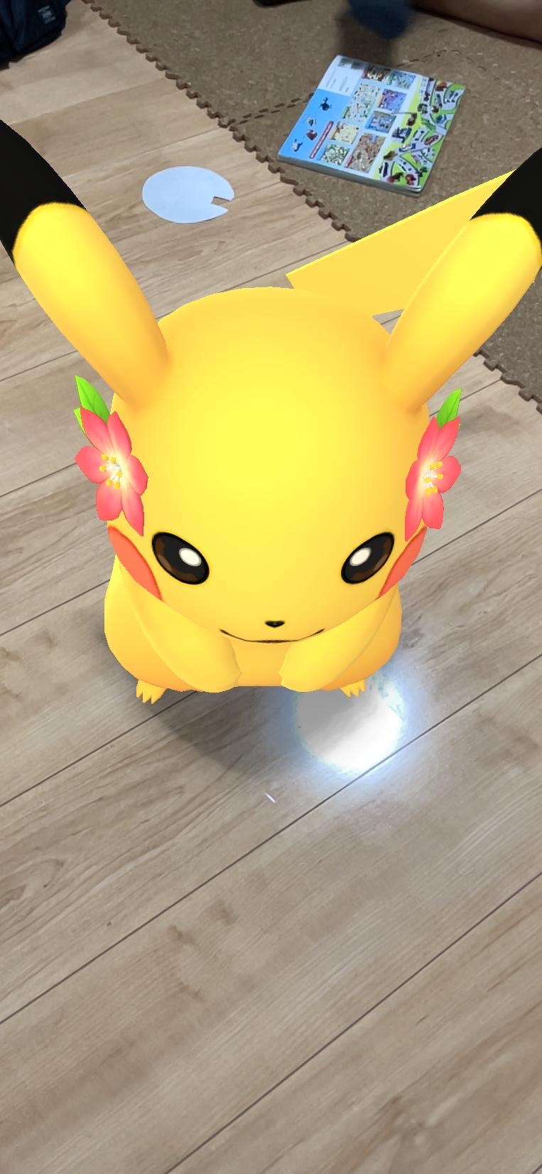 花をつけたピカチュウ（2022）