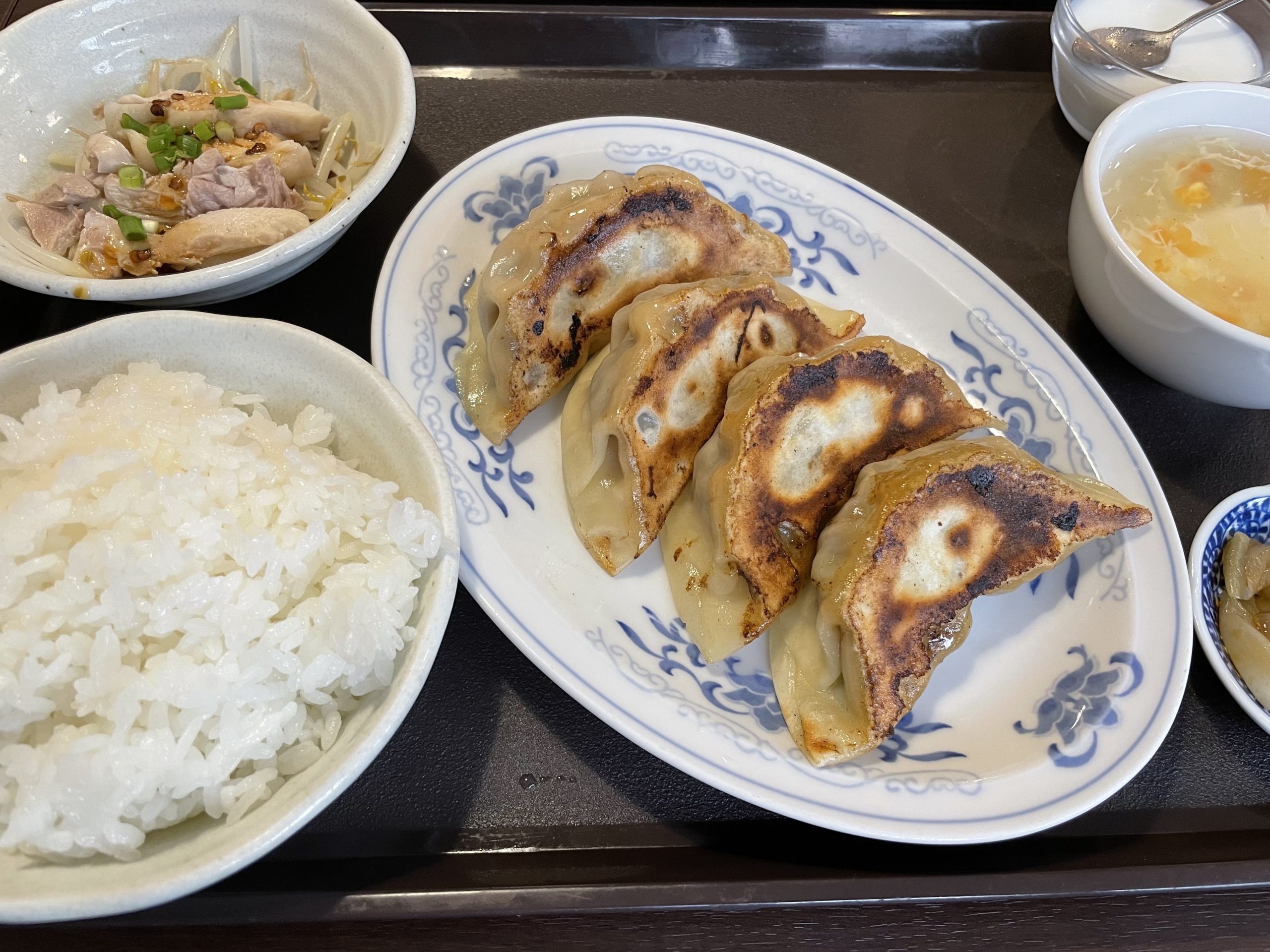 ランチ：瑞華樓の餃子ランチ（2022/7/4）