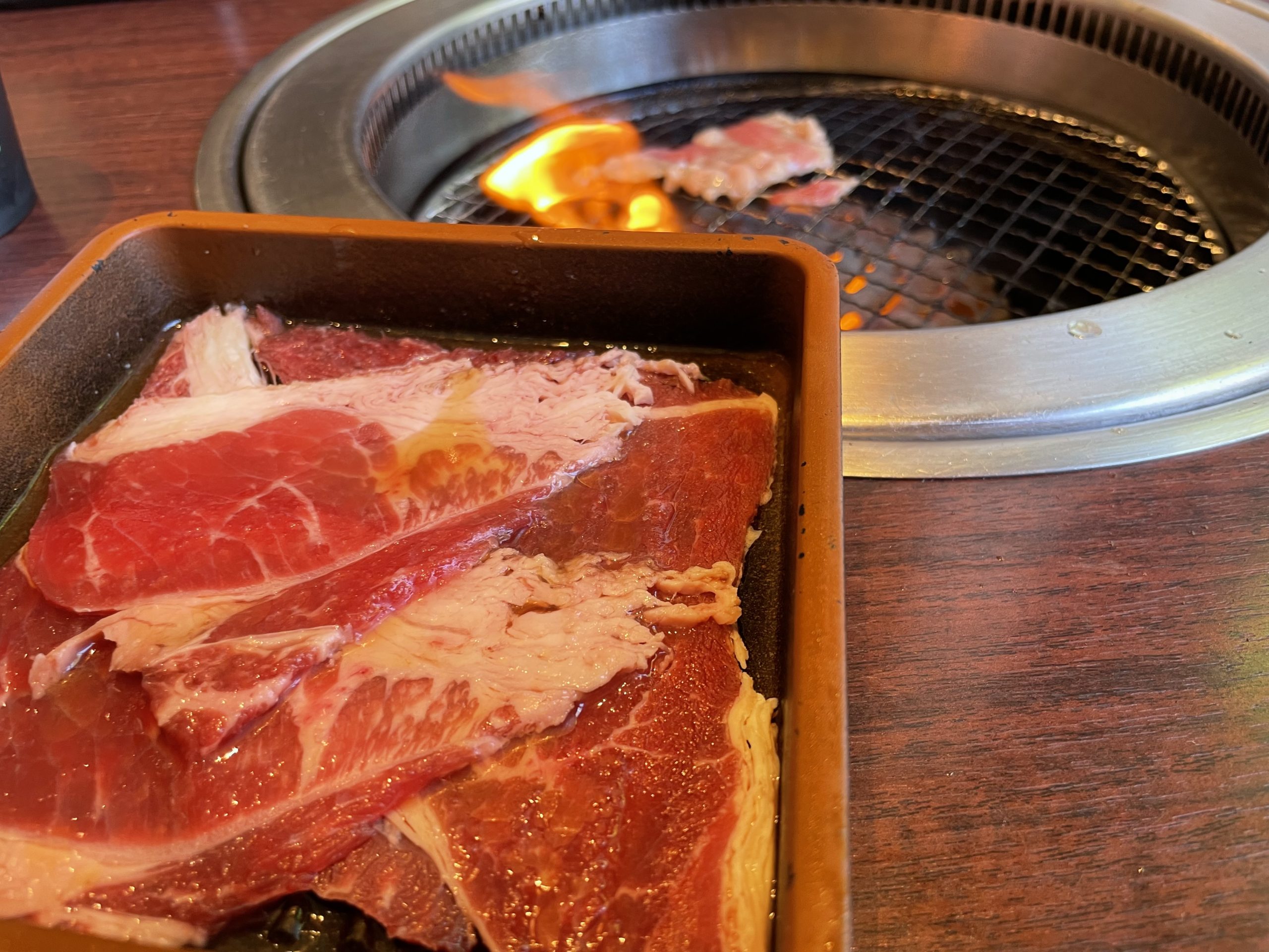 ランチ：牛角で食べ放題ランチ（2022/7/25）