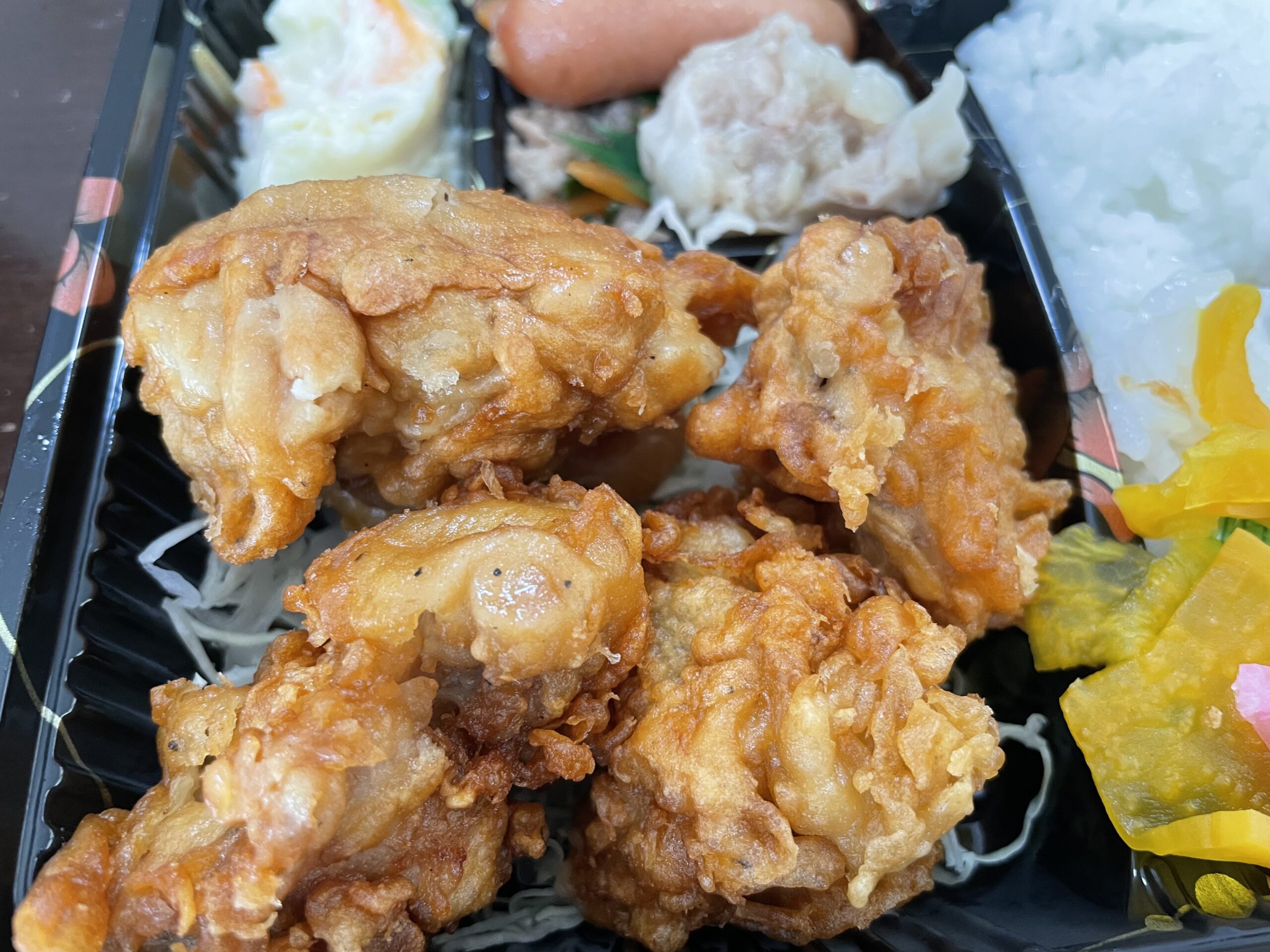ランチ:からあげ弁当(2023/4/3)
