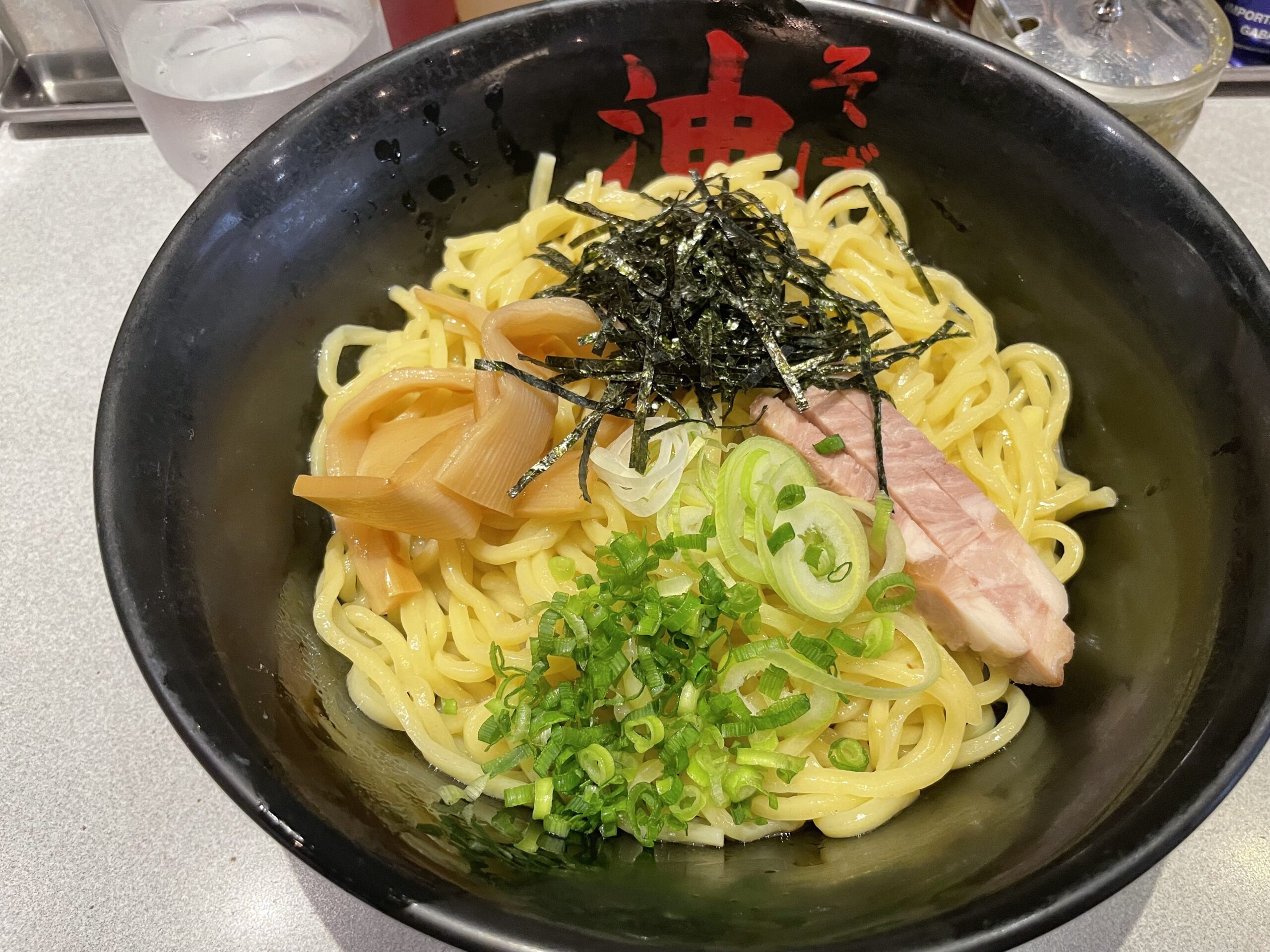 ランチ：東京油組総本店のあぶらそば（2023/6/5）