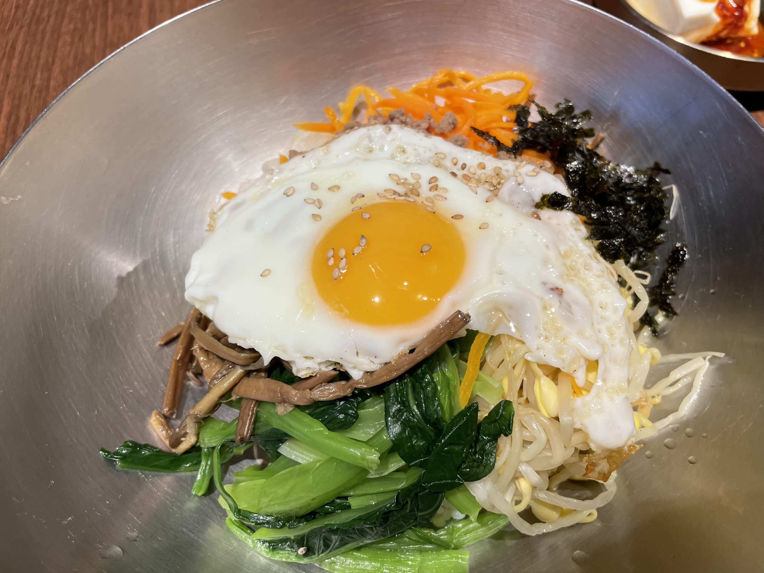 ランチ：ヌルンジのビビンパ（2023/7/14）