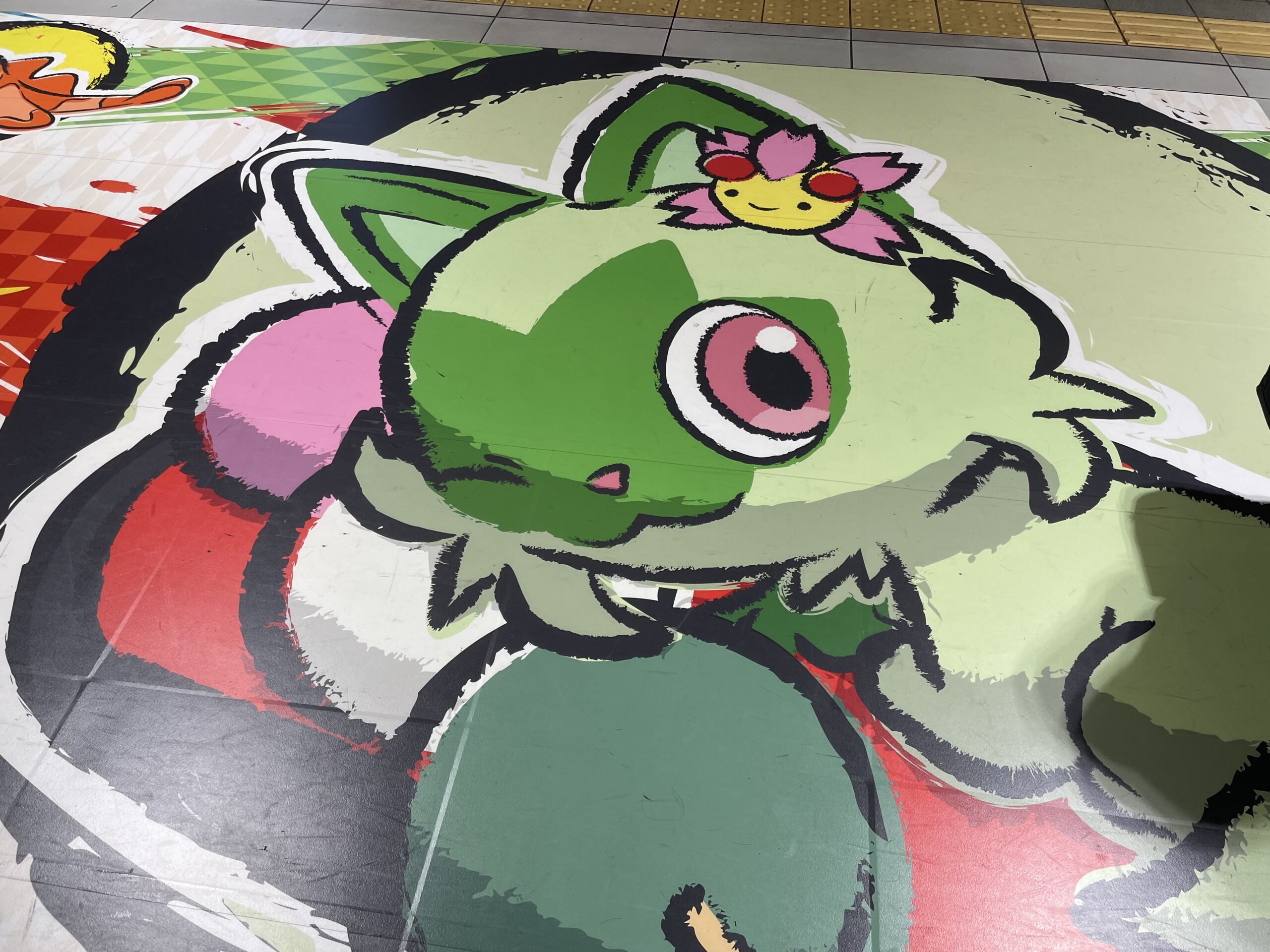 みなとみらい駅のポケモン。