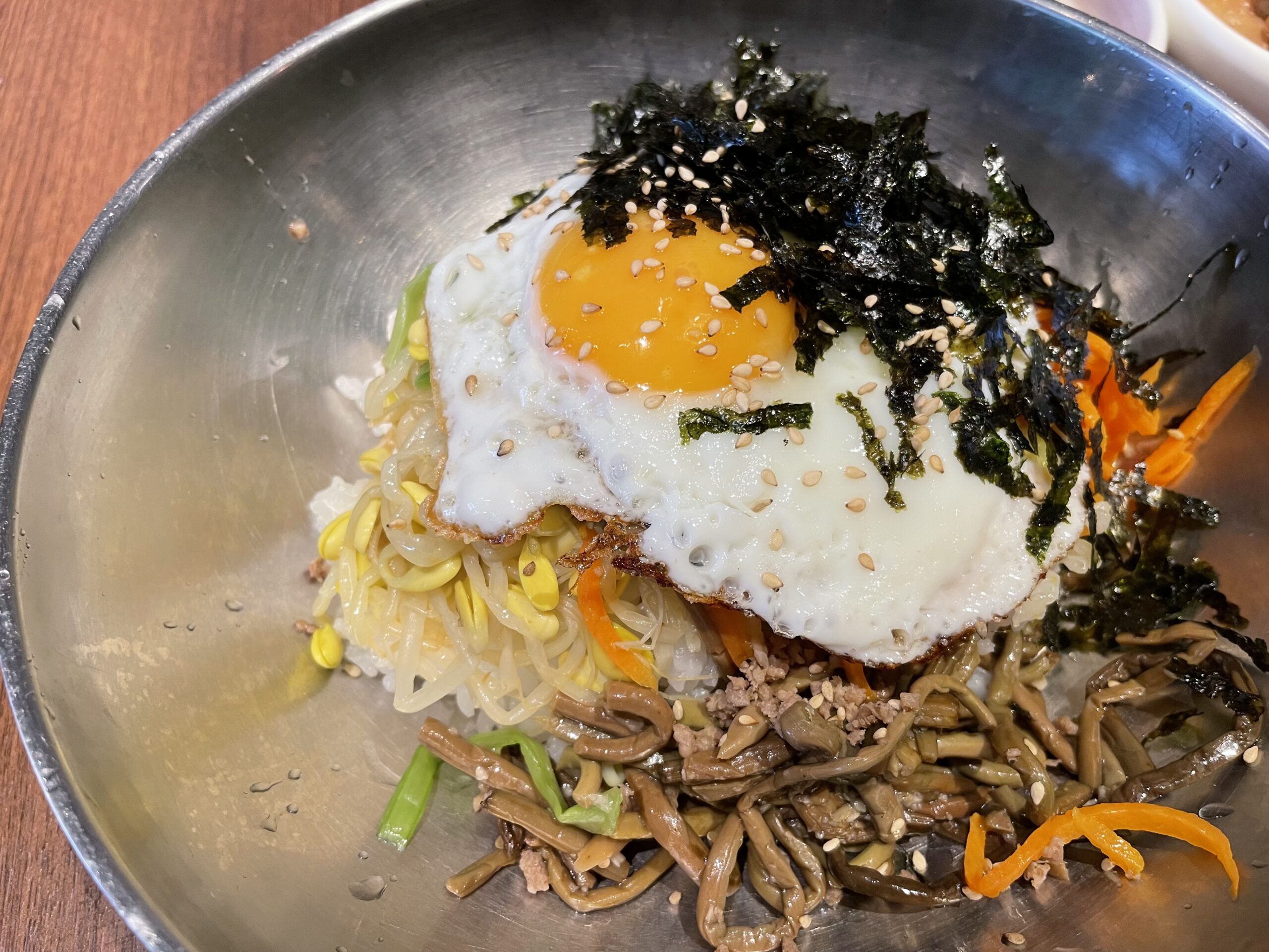 ランチ：ヌルンジのビビンパ（2023/8/10）