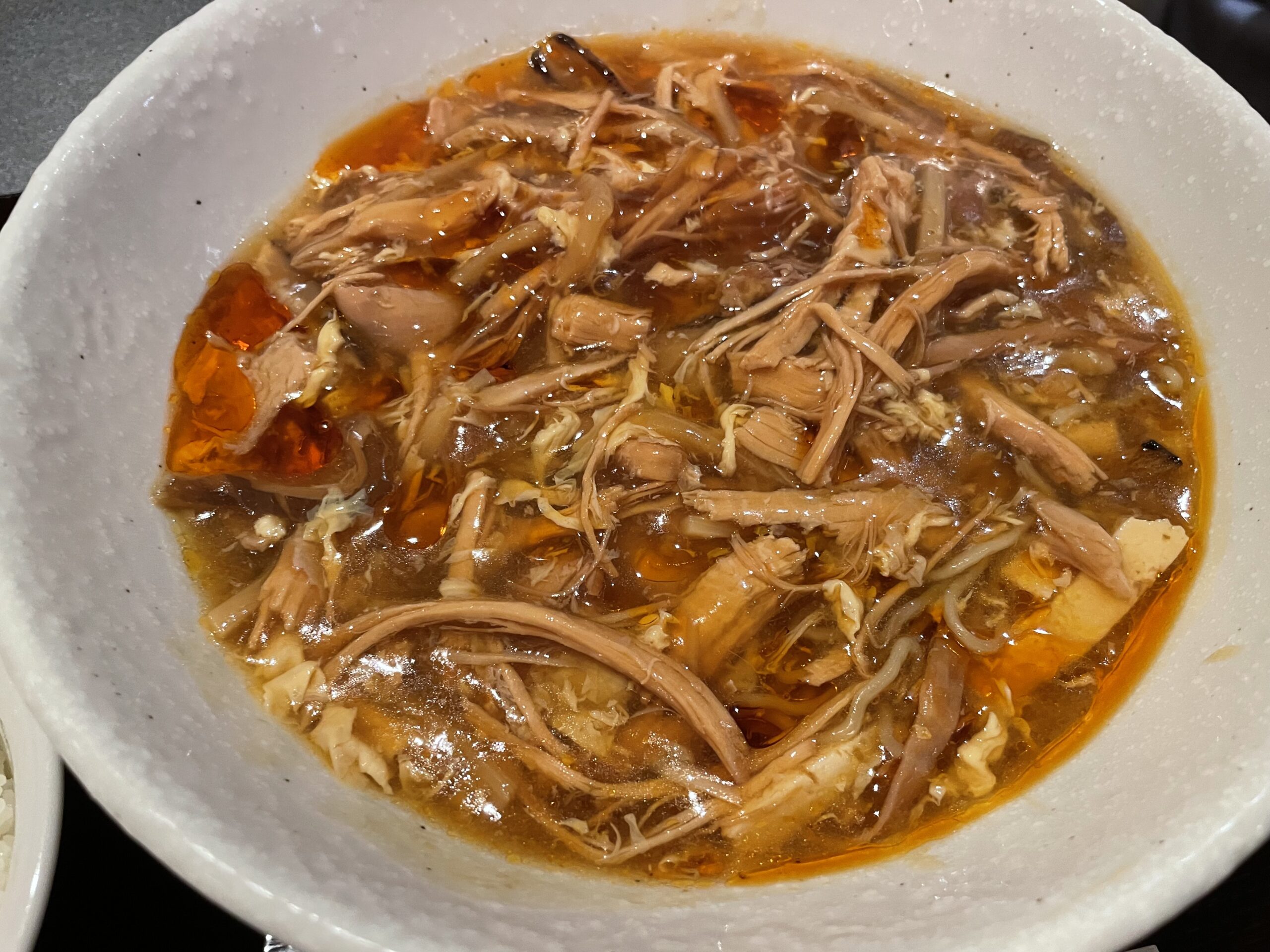 ランチ：たけくまのスーラータンメン（2023/11/17）