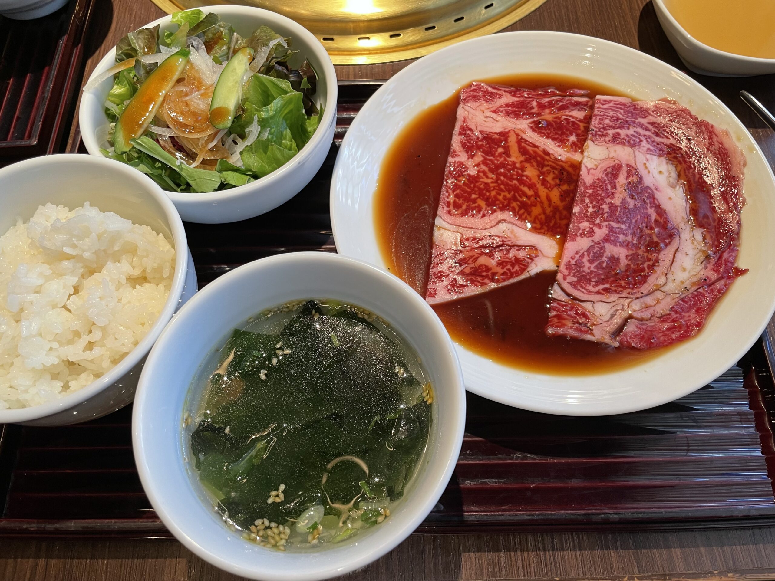 ランチ：天壇の焼肉（2023/11/24）