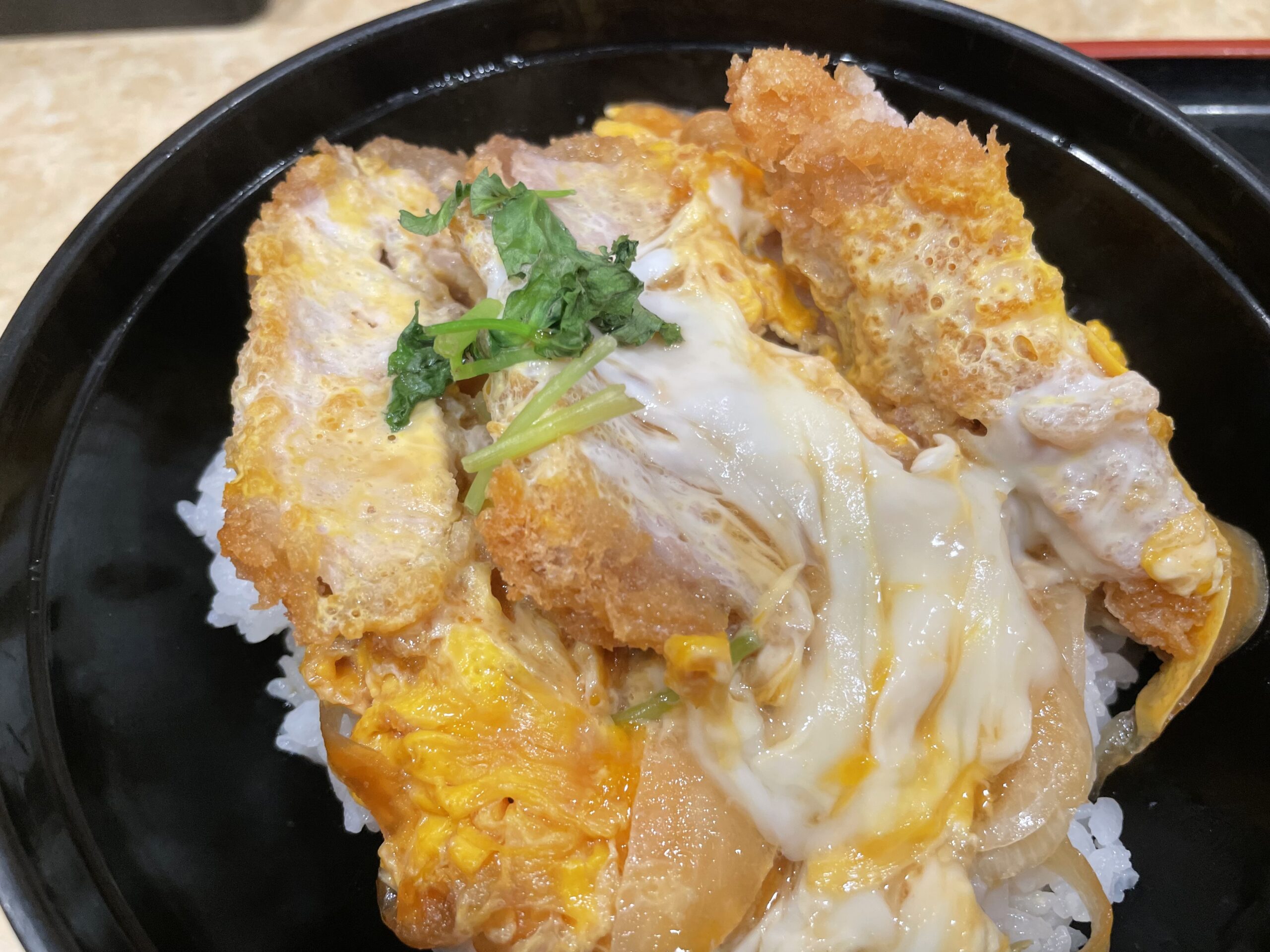 ランチ:小諸そばのカツ丼セット(2023/12/1)