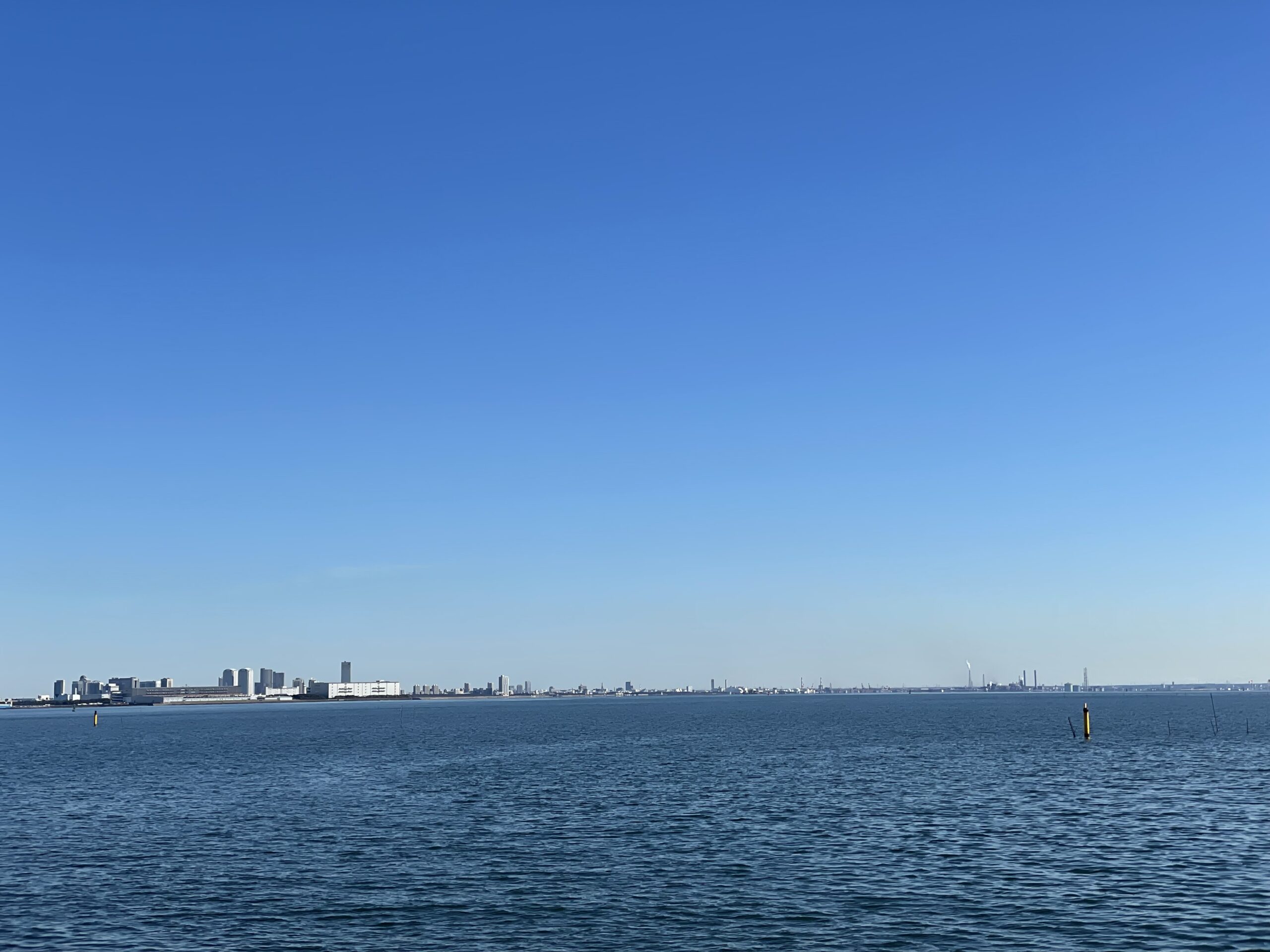 東京湾の風景