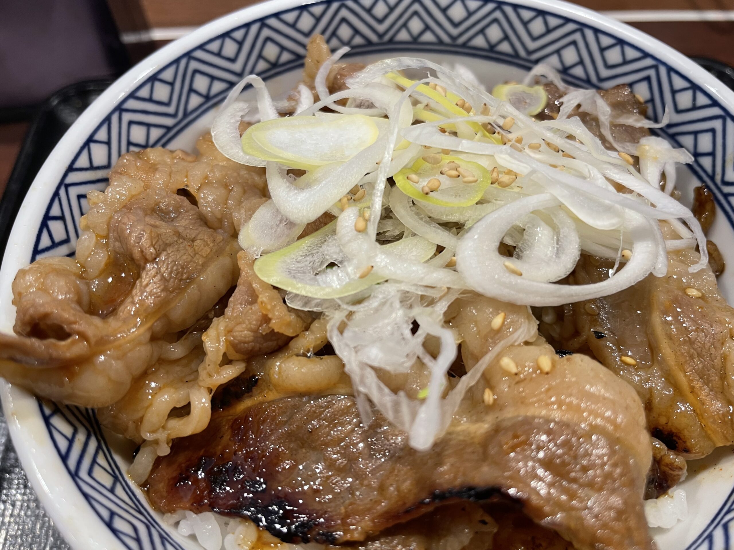 ランチ:牛カルビ丼(2024/2/15)