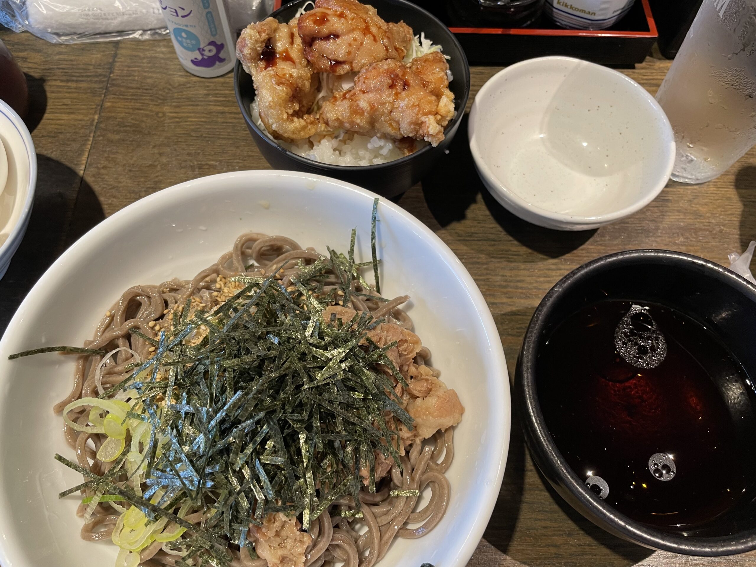 ランチ:波留乃屋の肉そば(2024/2/20)