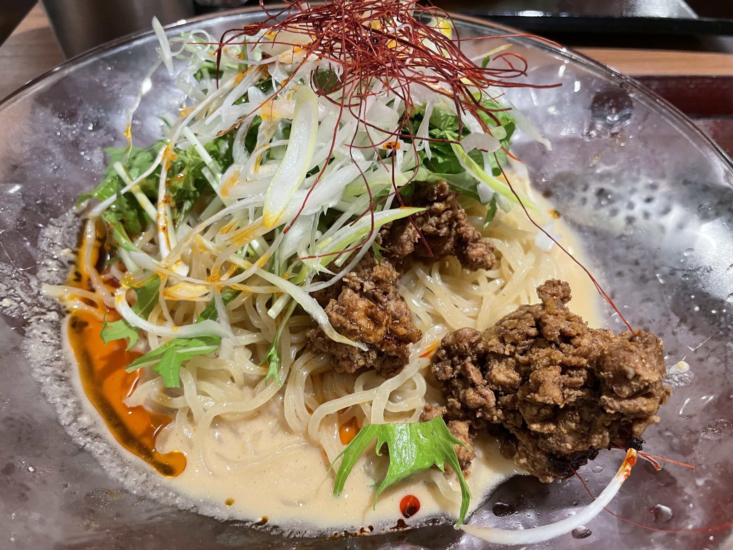 ランチ:たけくまの冷やし担々麺(2024/7/5)