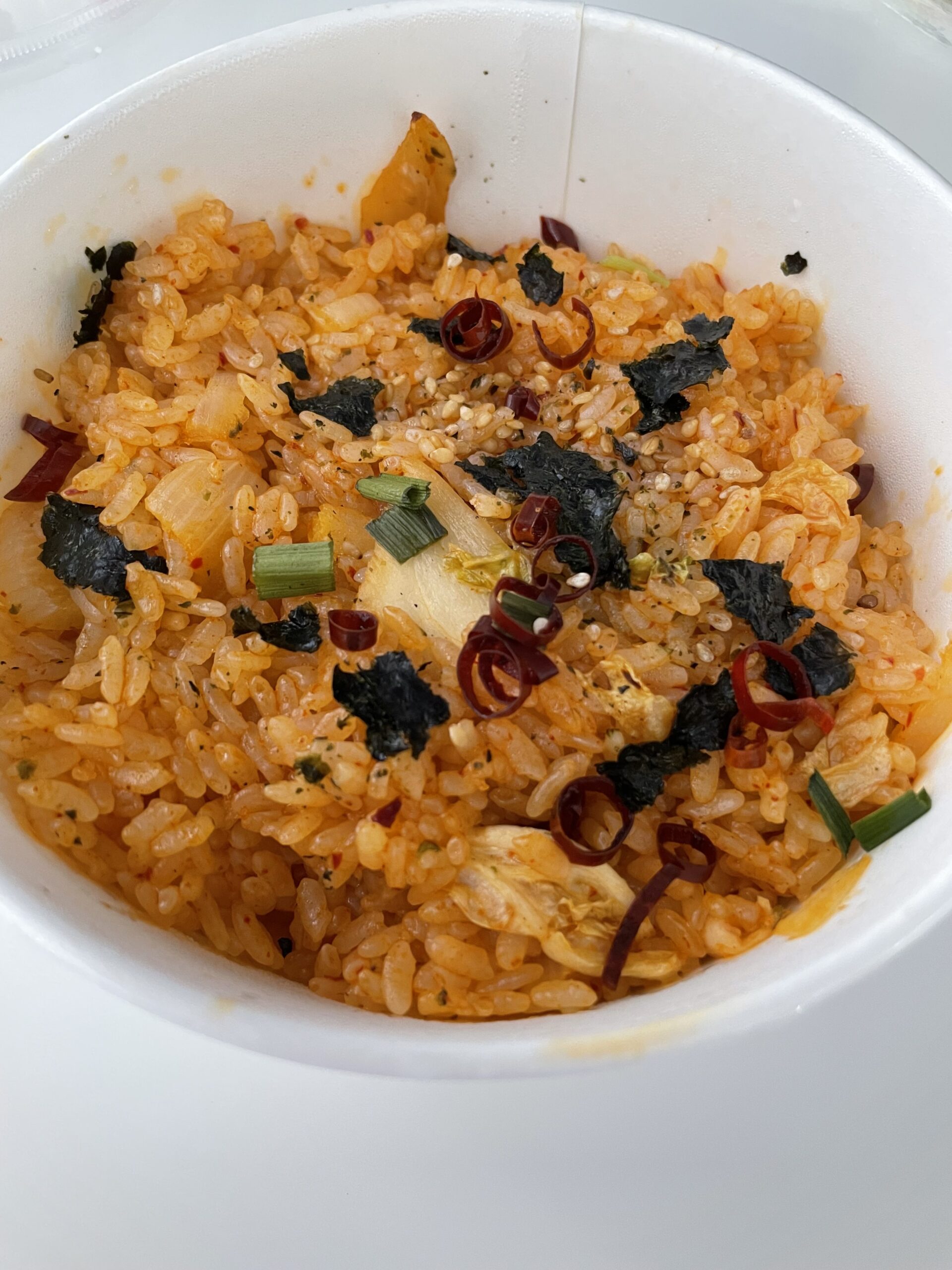 ランチ:セブンイレブンの旨辛キムチチャーハン（2024/9/9）