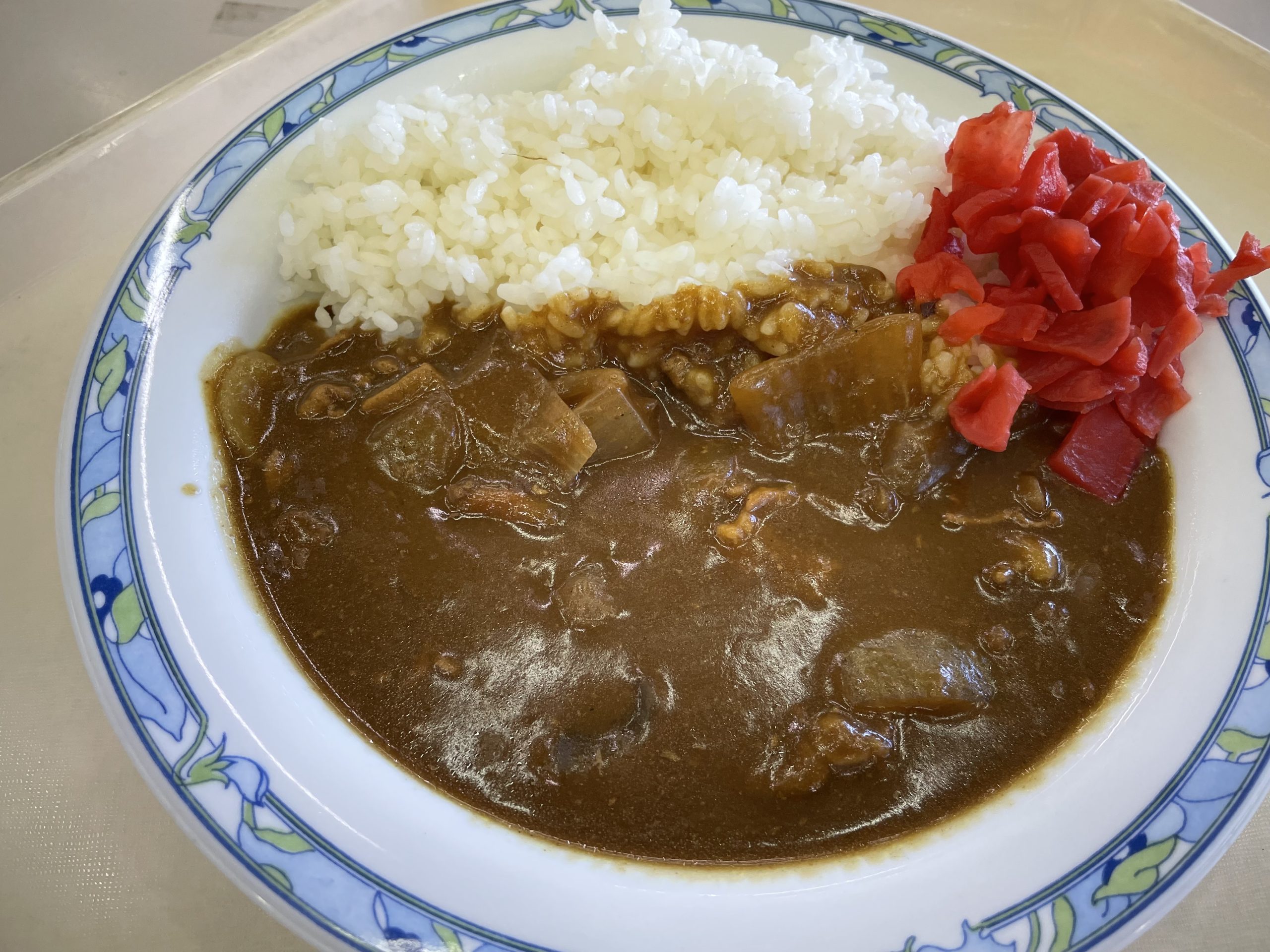 ランチ:千葉県免許センターの食堂のカレー(2024/11/29)