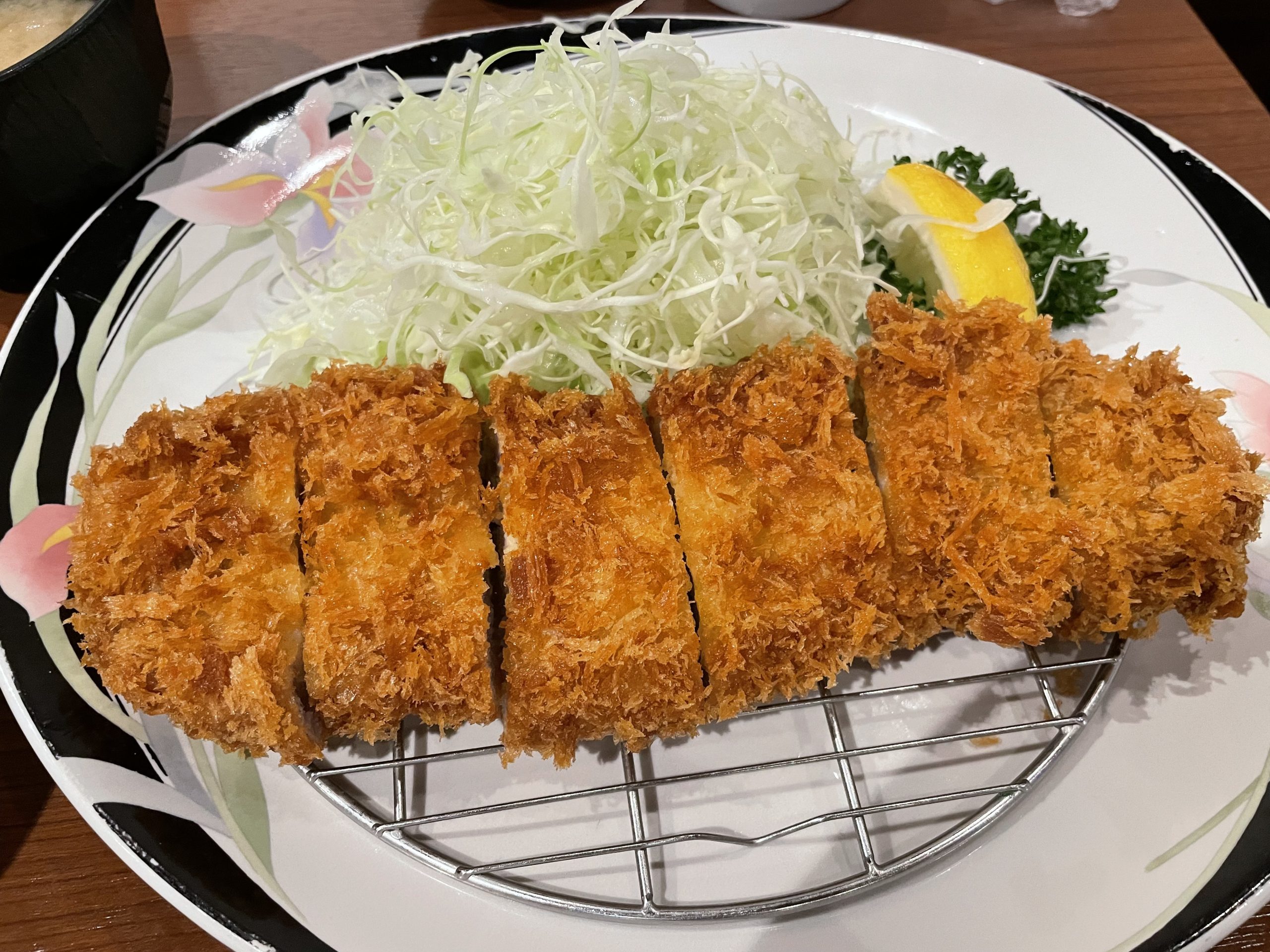 ランチ：やげん亭のロースカツ（2025/1/6）