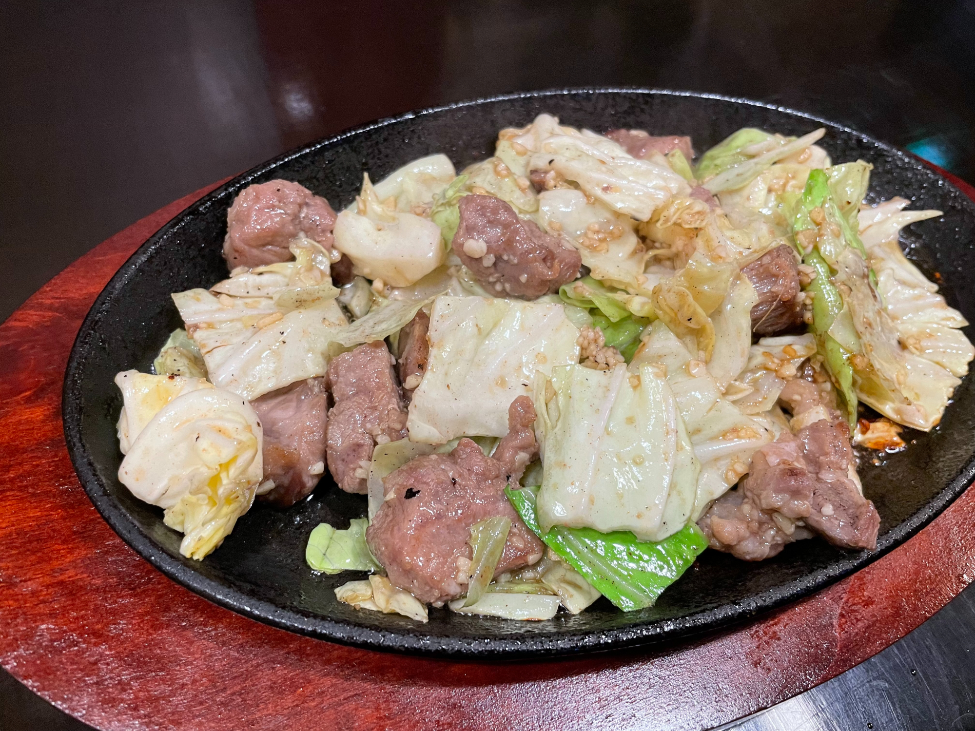 ランチ：スタミナ鉄板焼き肉てっちゃん（2025/1/17）