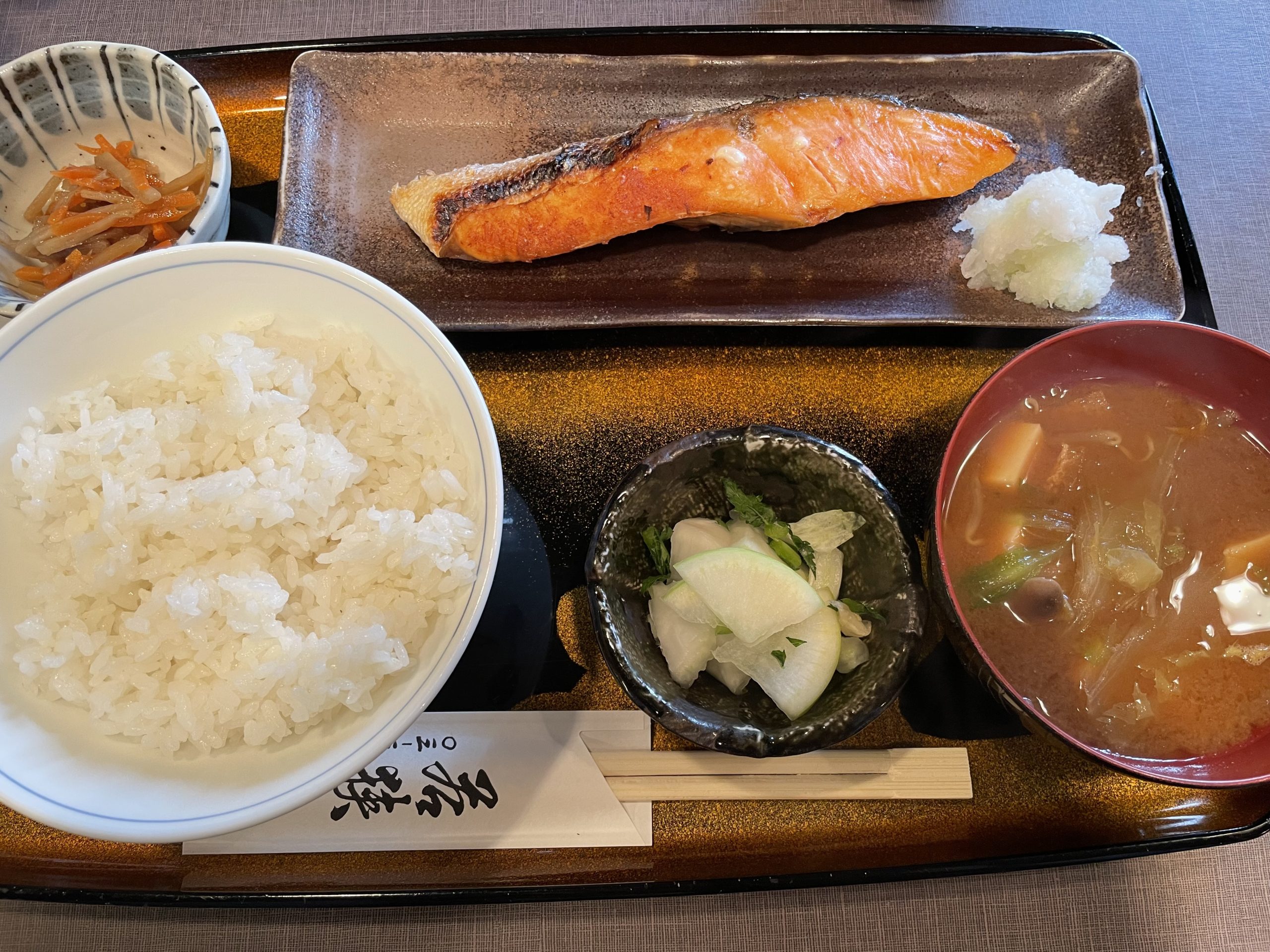 ランチ：若狭の銀鮭（2025/2/18）