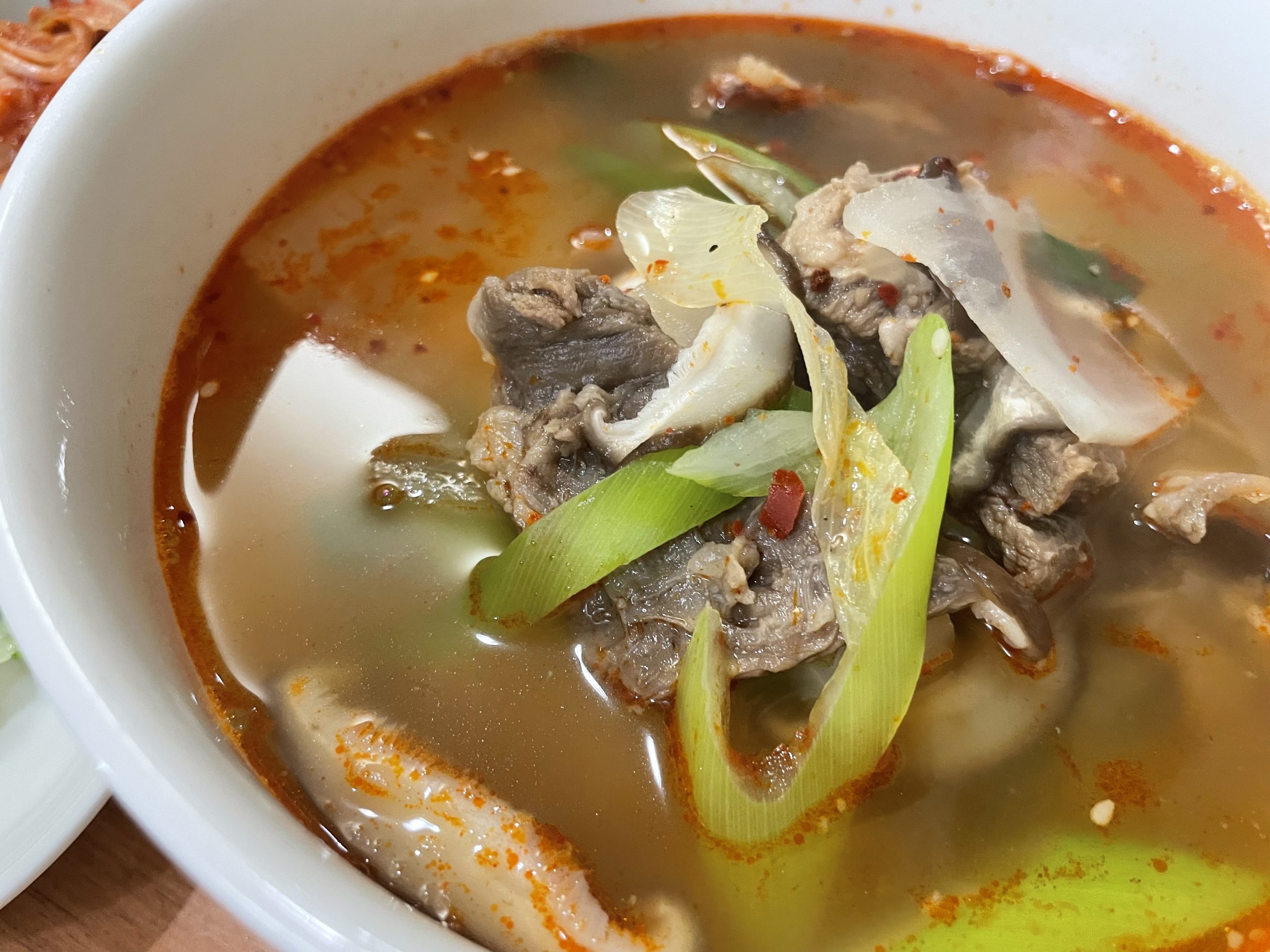 ランチ:カルビクッパ(2025/3/19)