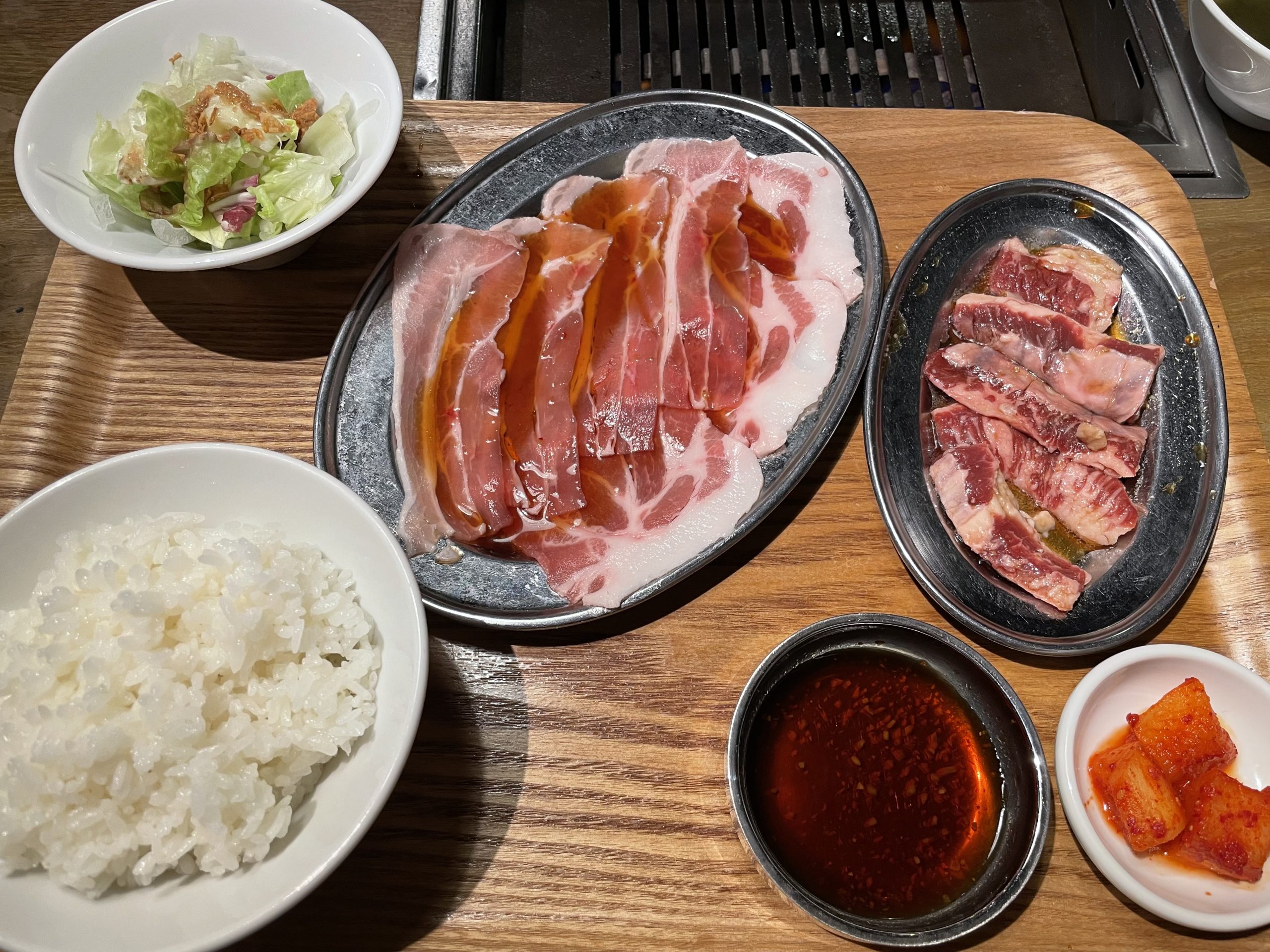 ランチ：肉源の焼肉ランチ（2025/4/19）