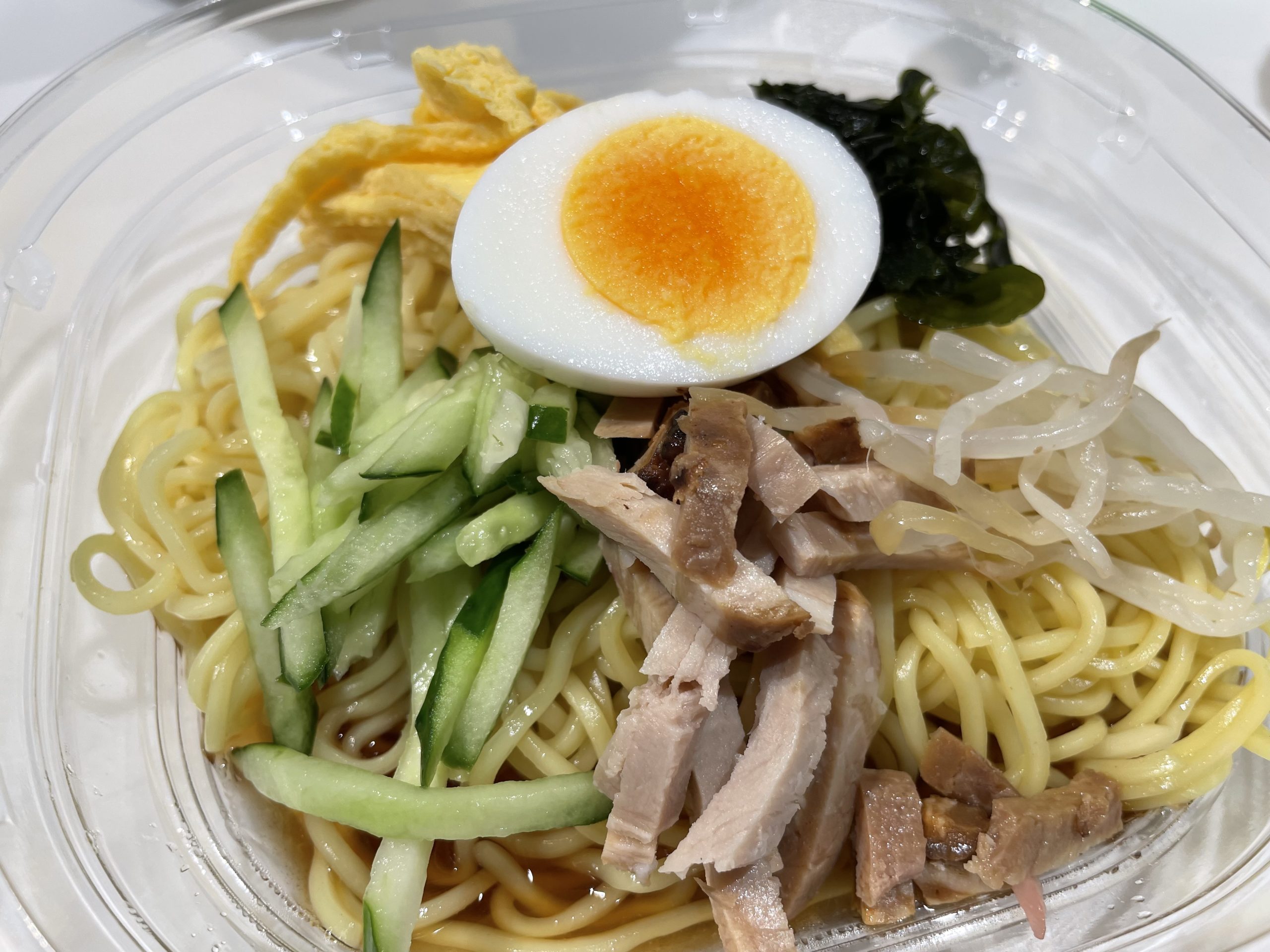 ランチ：セブンイレブンの冷し中華（2025/7/15）