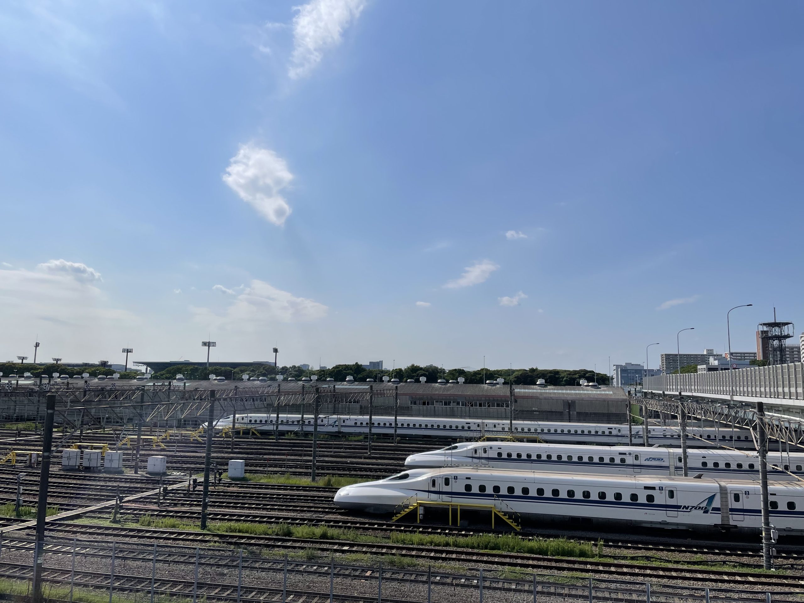 大井の車両センターをみてきた