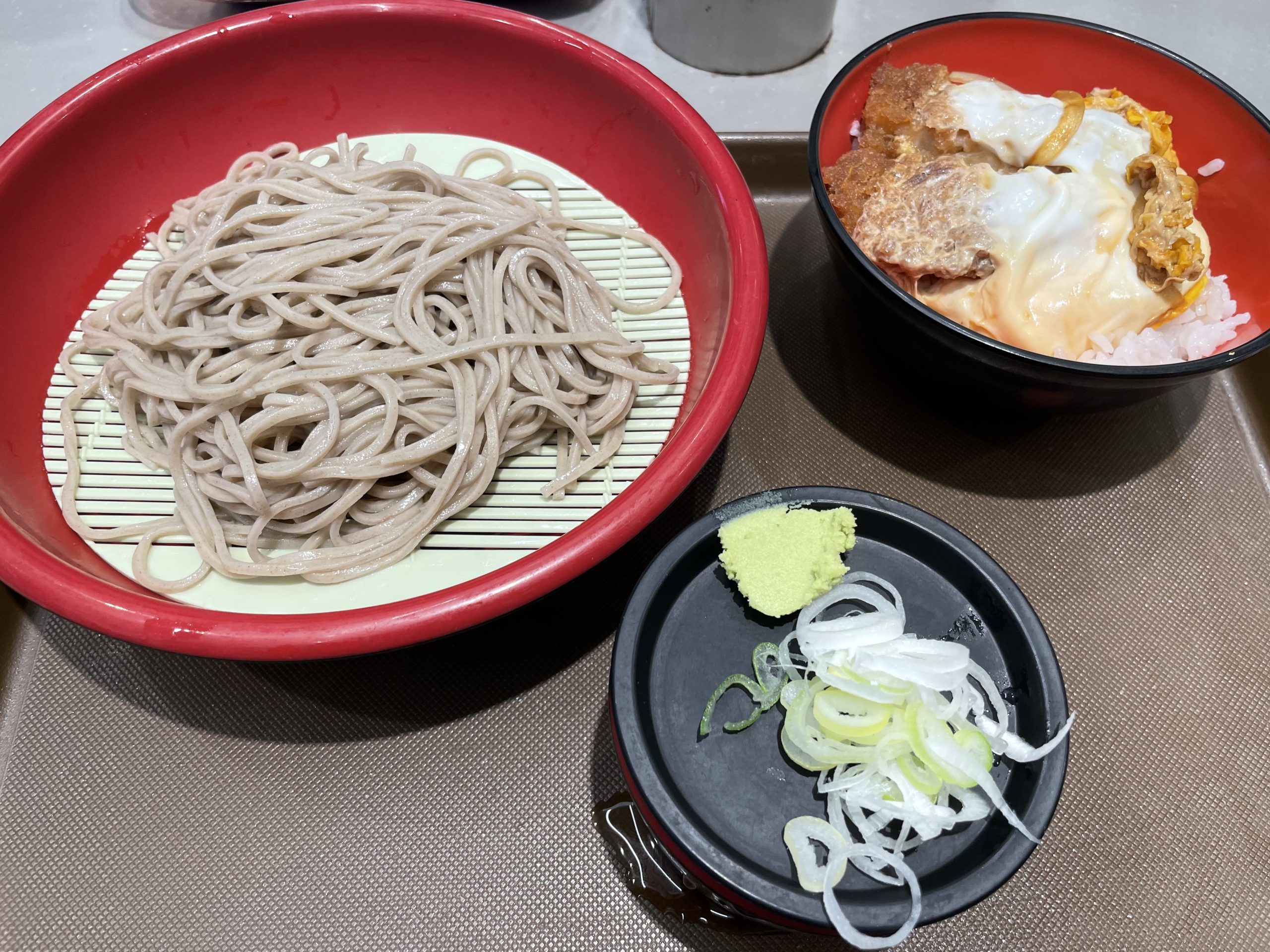 ランチ：名代富士そば（2025/10/6）