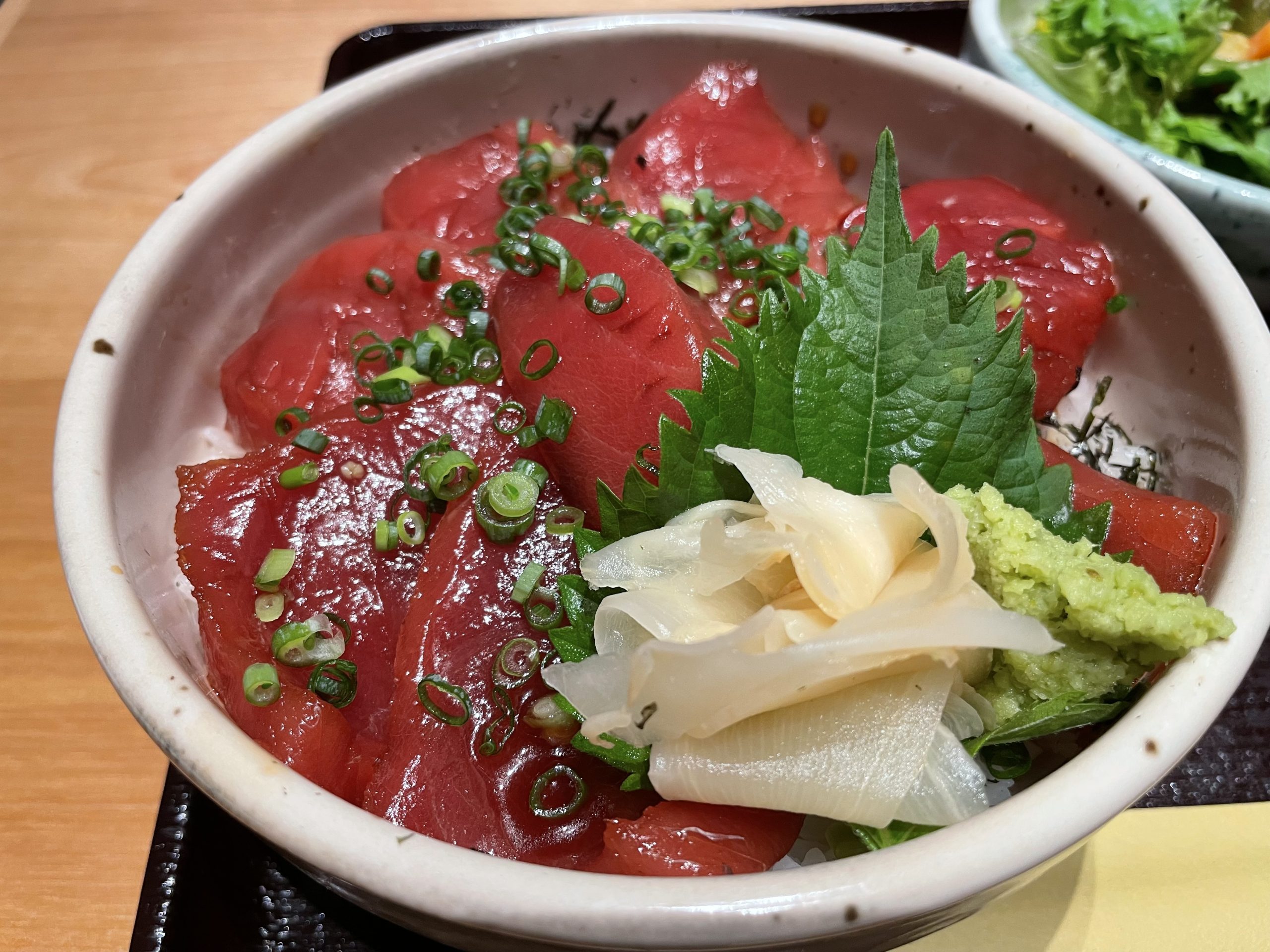 ランチ:堂間の漬け本まぐろ丼(2025/10/23)