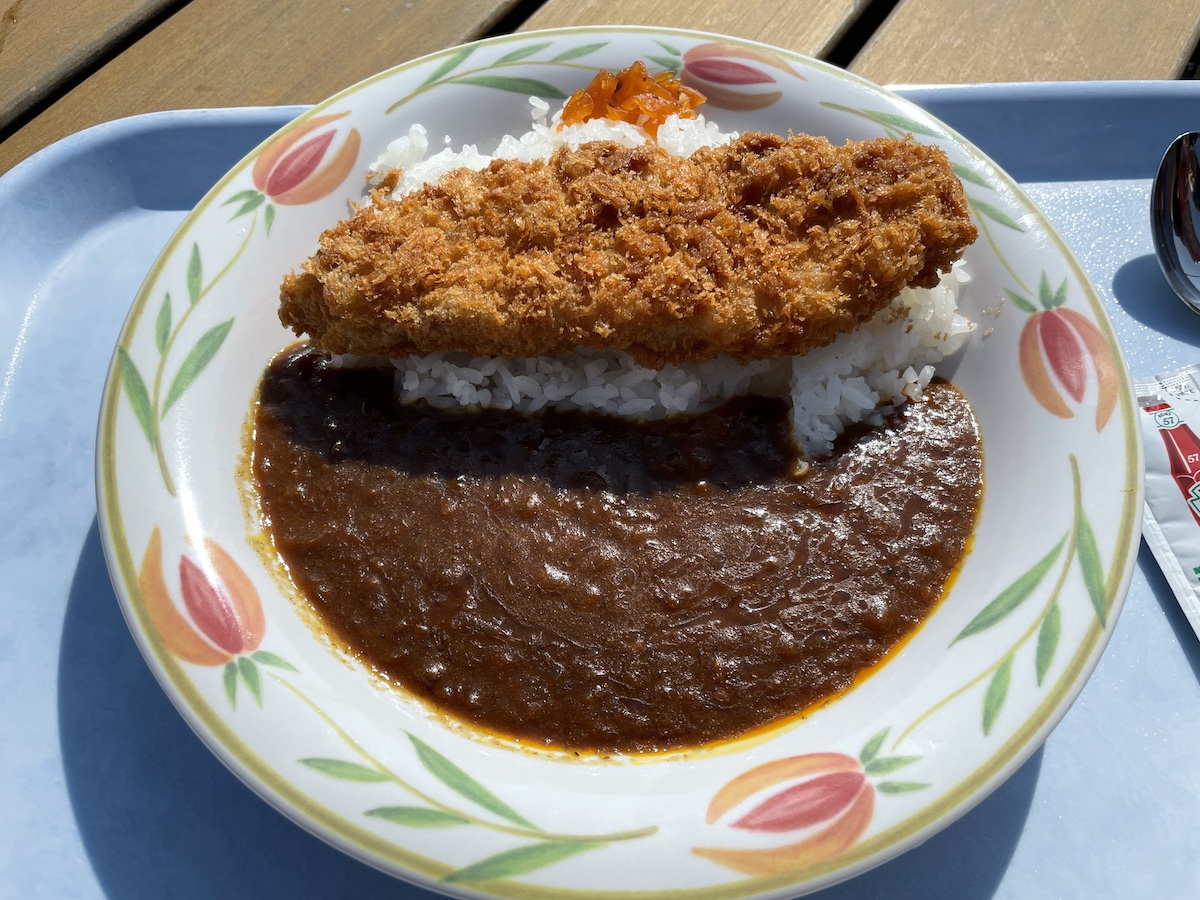ランチ:マグロカツカレー(2025/2/15)