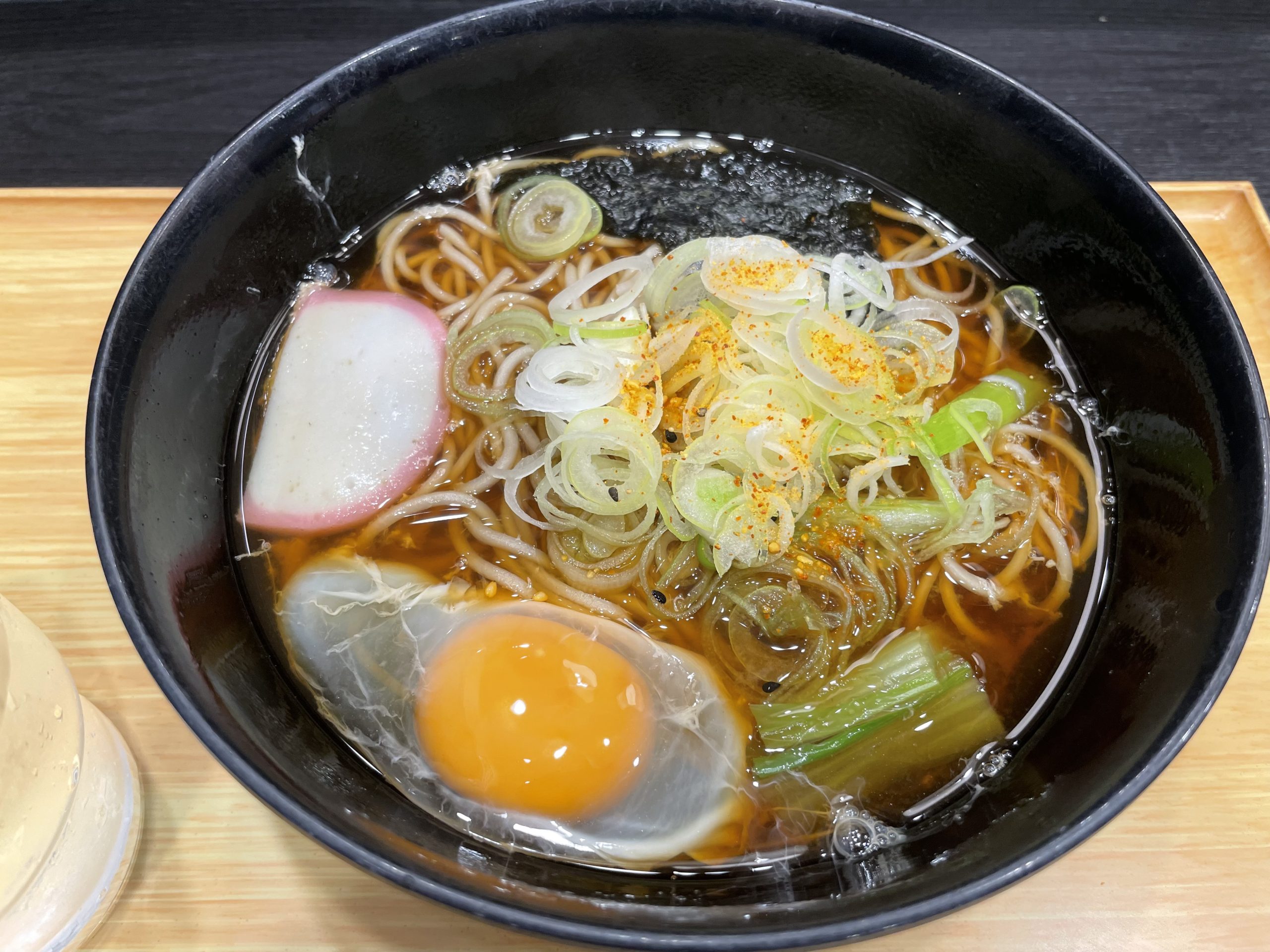 ランチ:月見そば(2026/5/27)