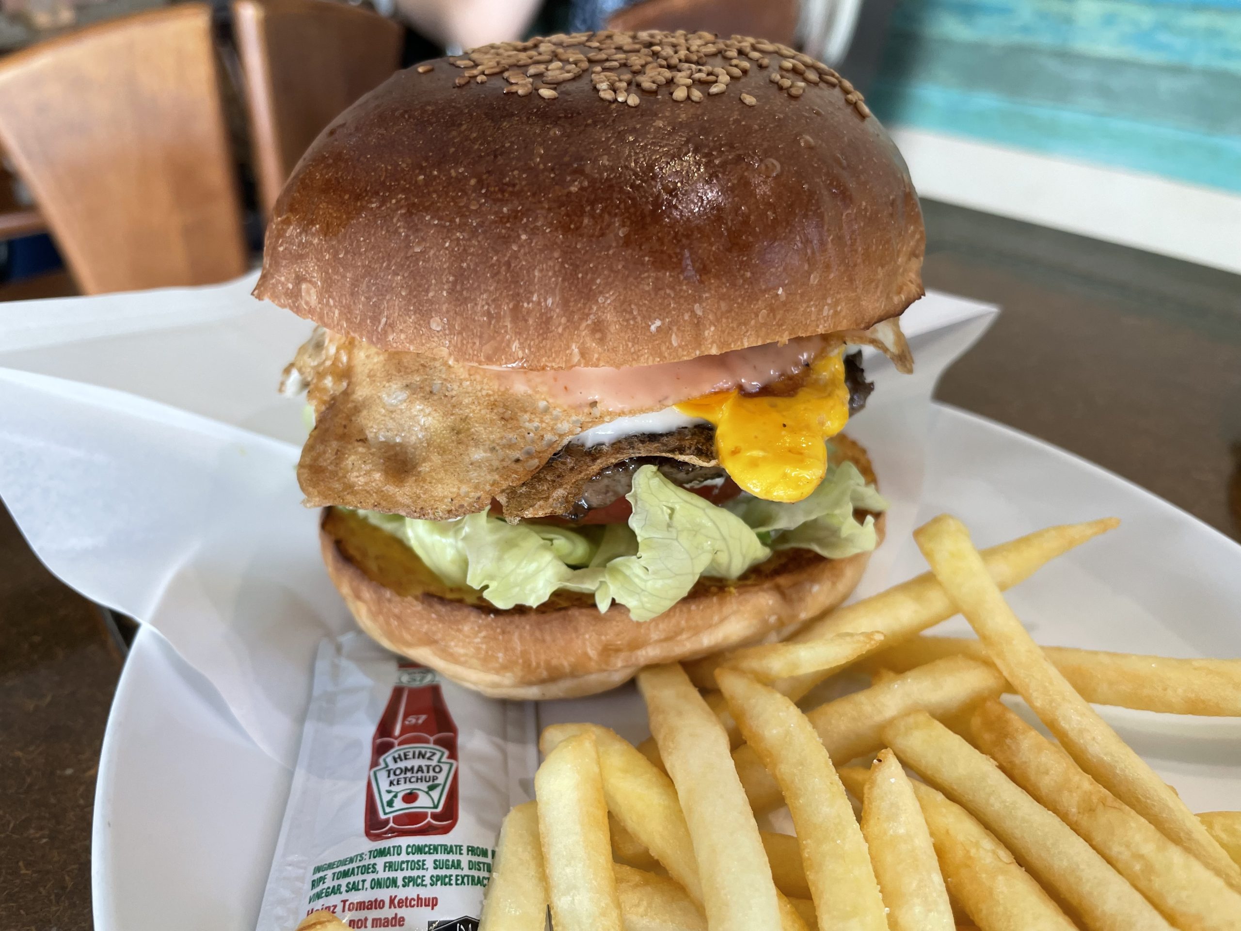 ランチ：エッグバーガー（2026/7/10）
